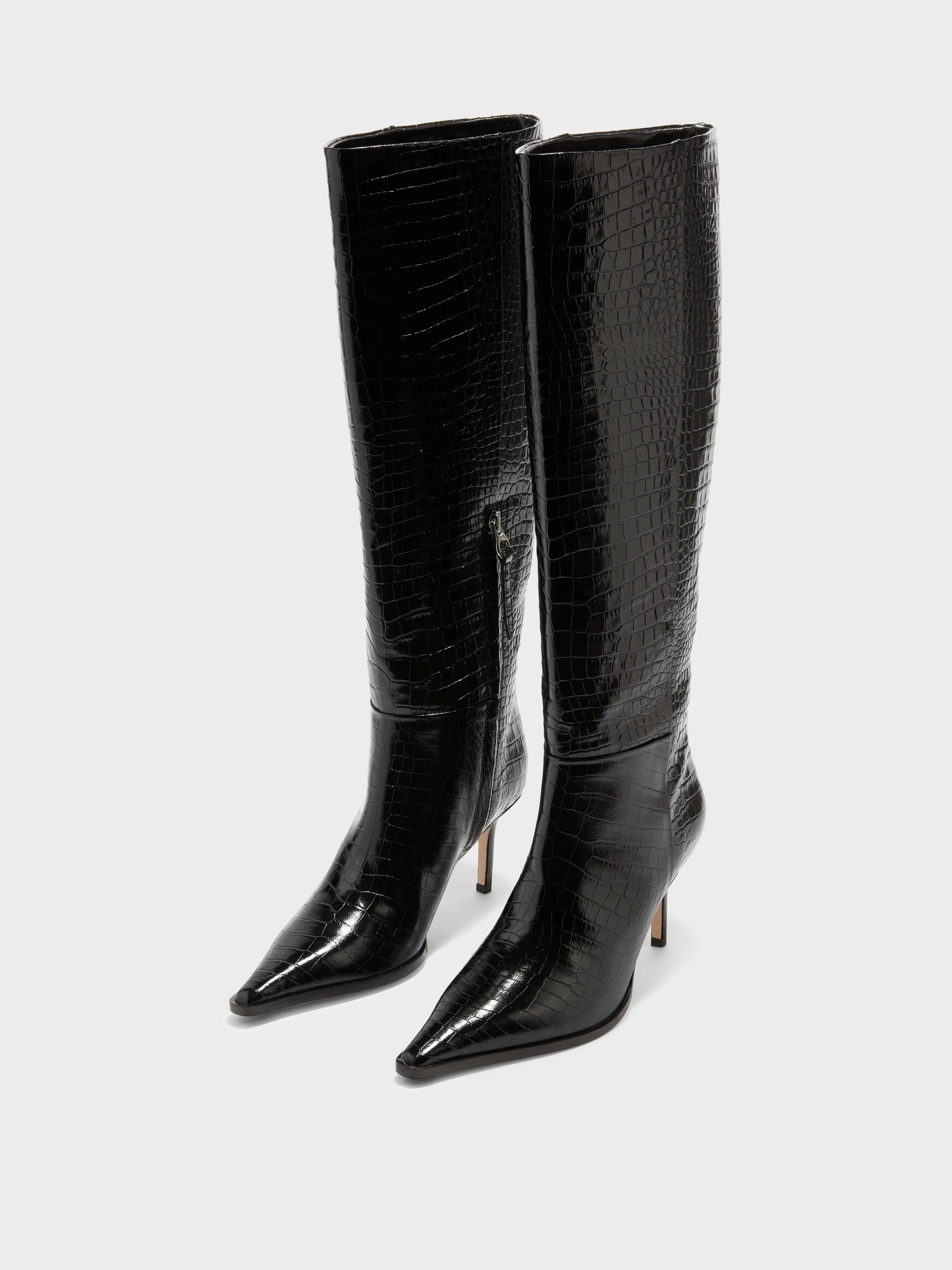 Tula Leather Knee-High Boots sold by Aeyde product image thumbnail 2