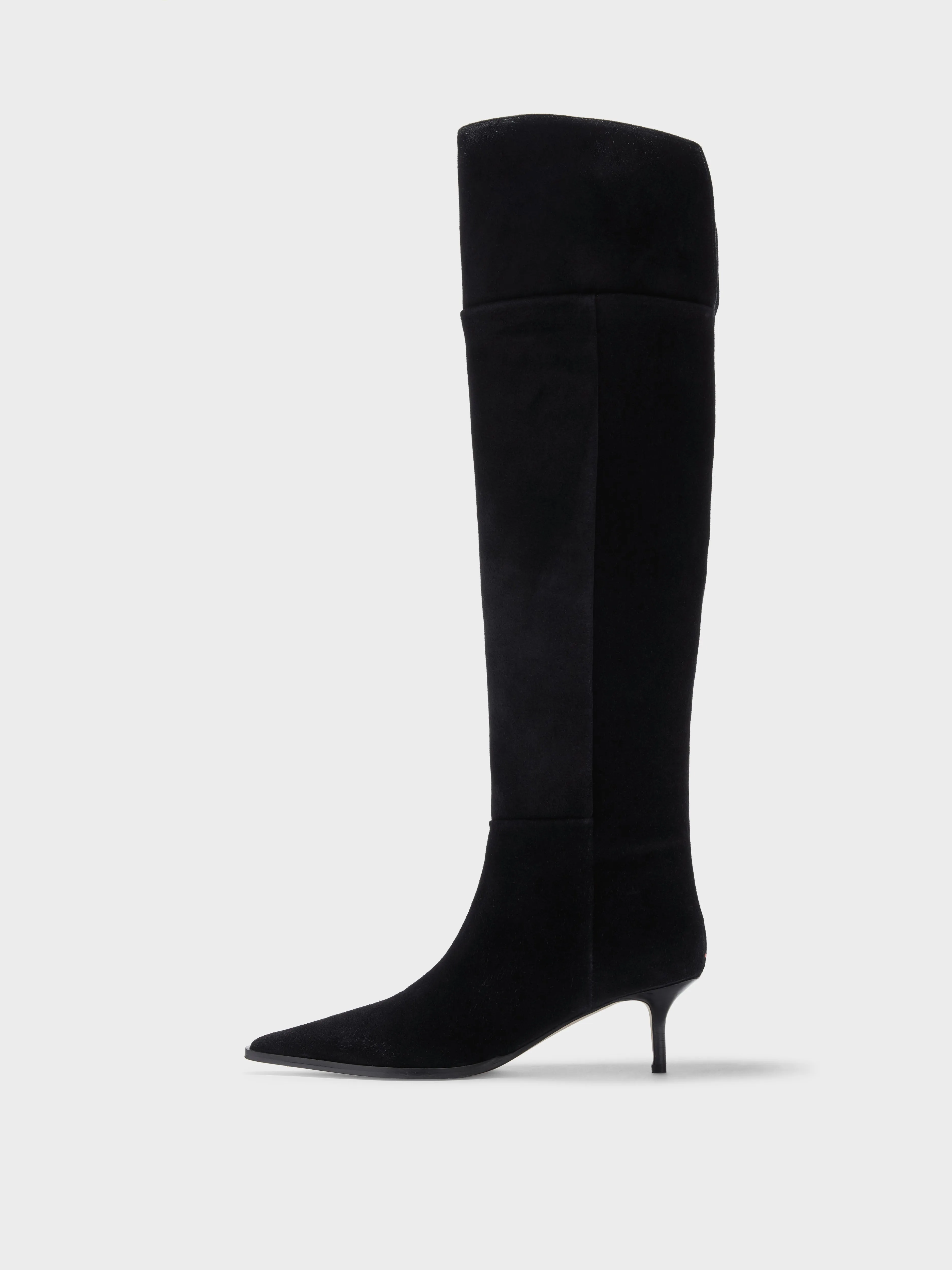 Zsazsa Suede Over-Knee Boots sold by Aeyde