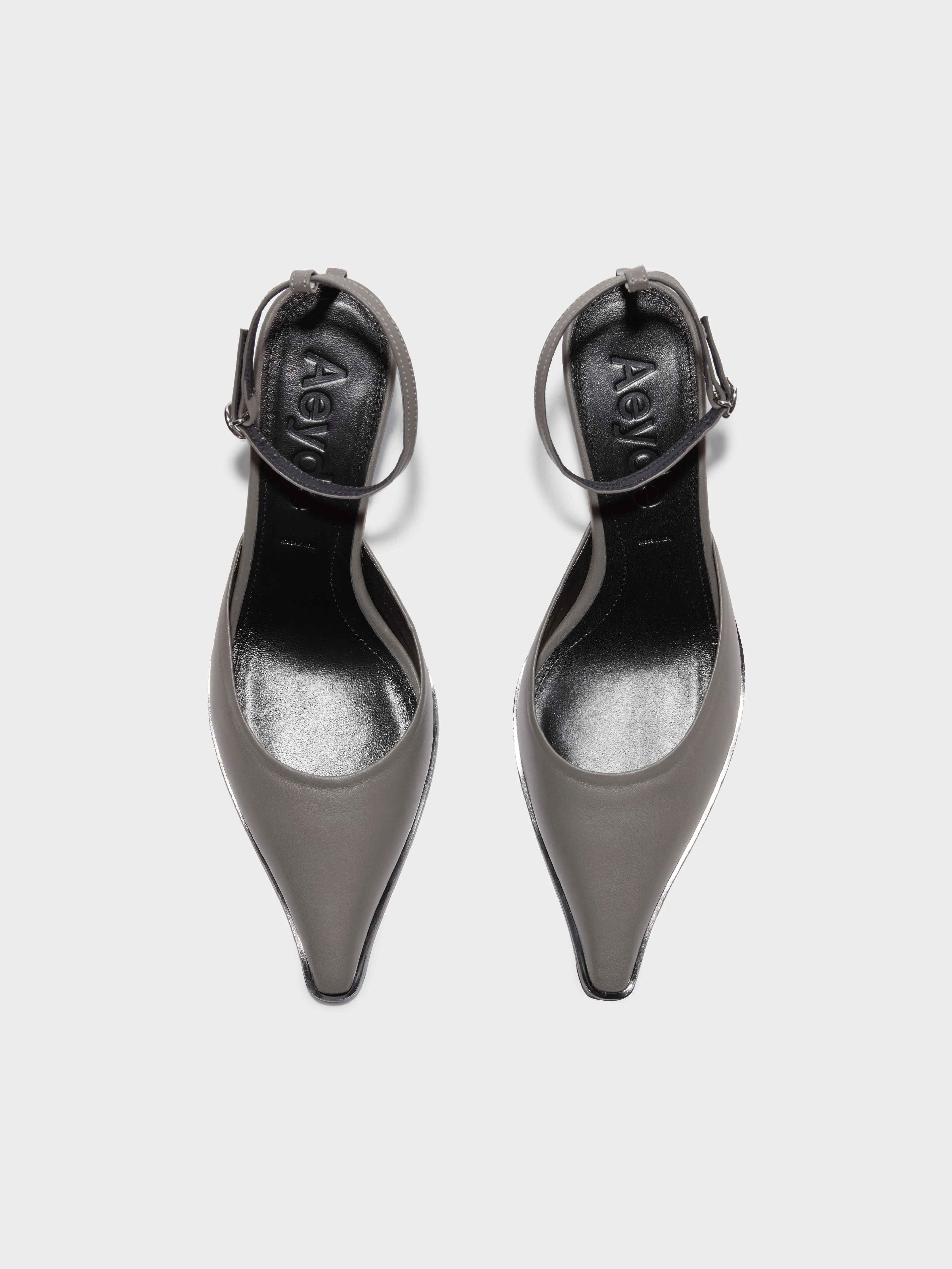 Sarina Leather Ankle-Strap Pumps sold by Aeyde product image thumbnail 5