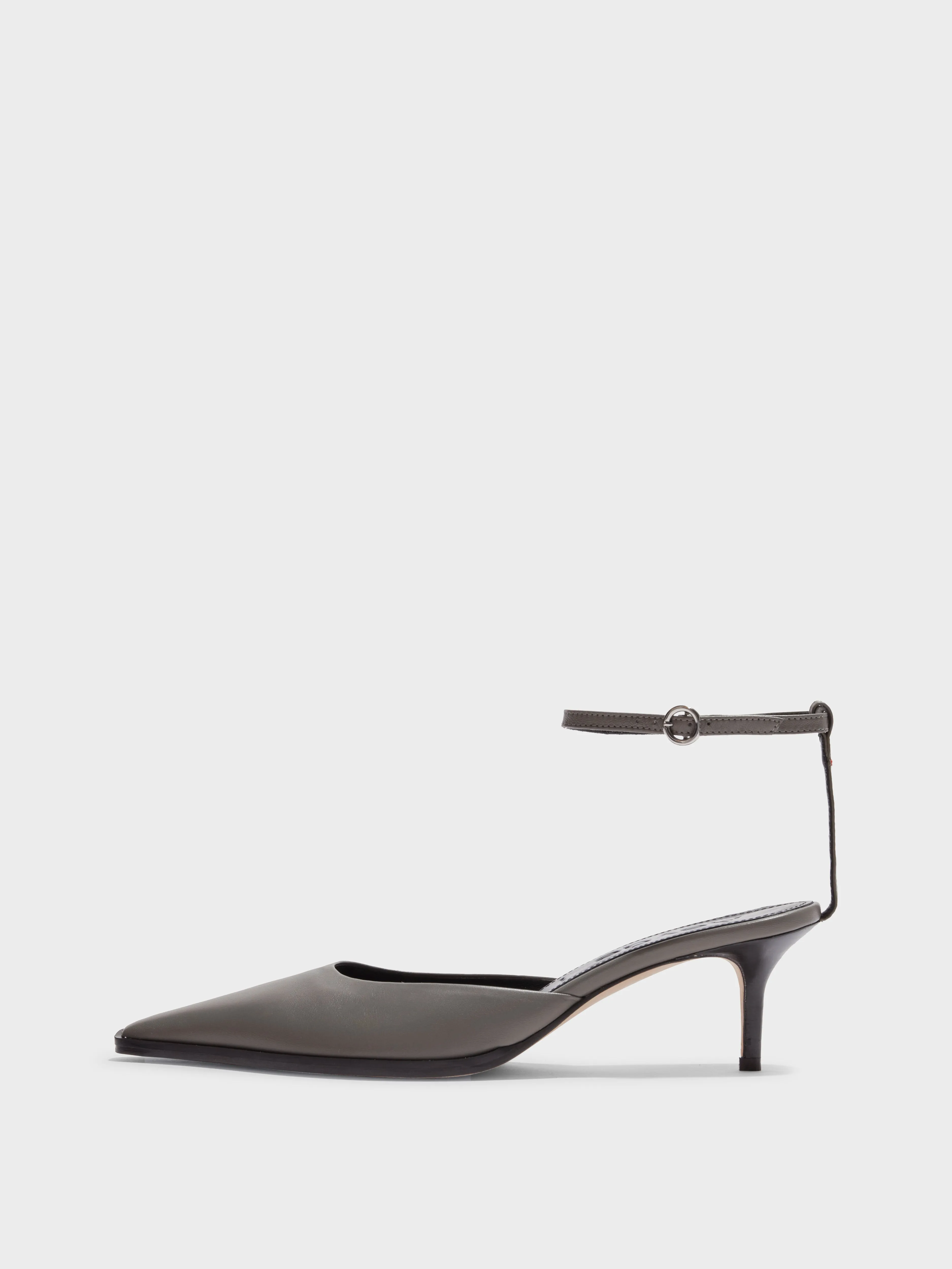 Sarina Leather Ankle-Strap Pumps sold by Aeyde