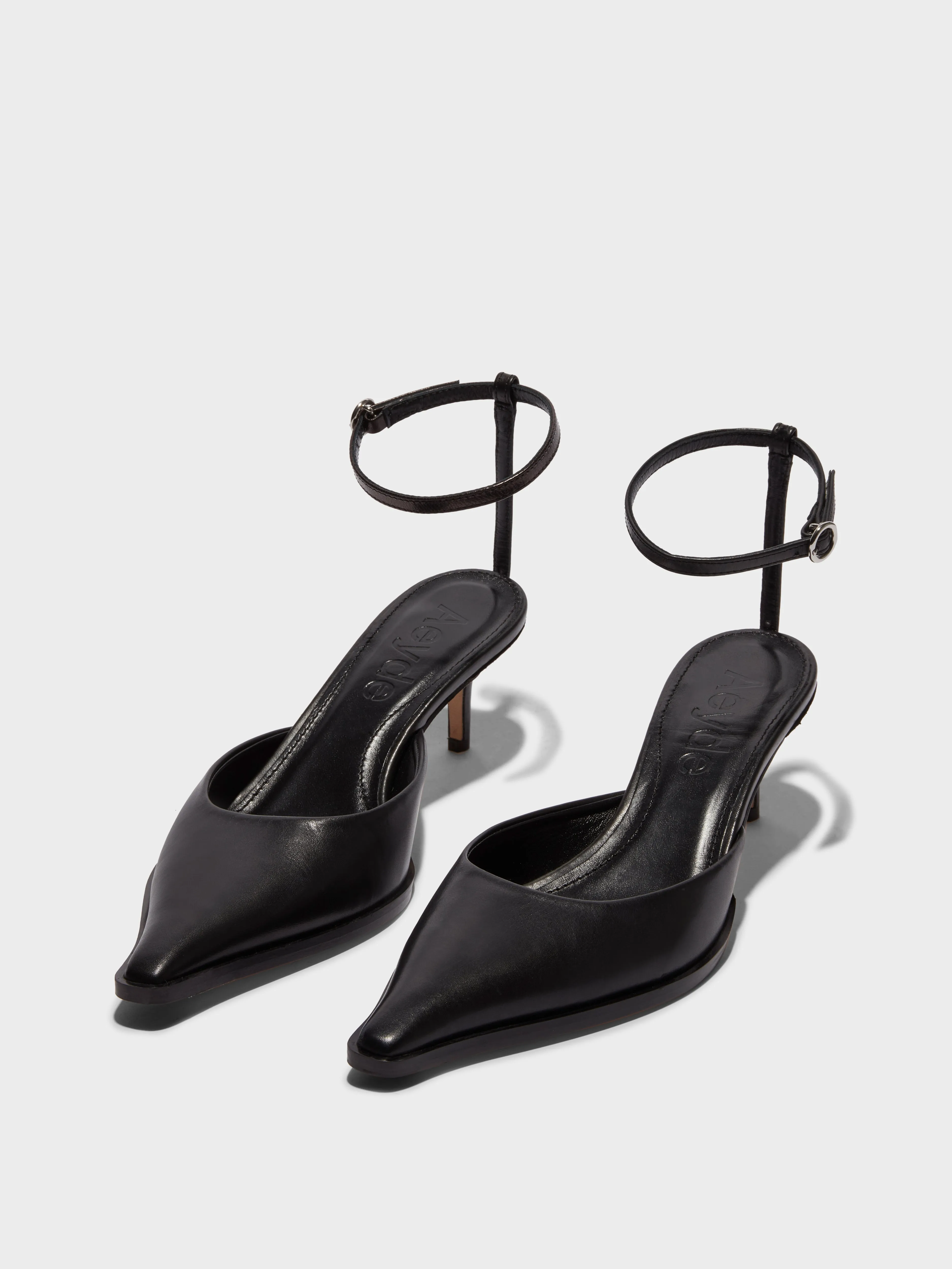 Sarina Leather Ankle-Strap Pumps sold by Aeyde product image thumbnail 2