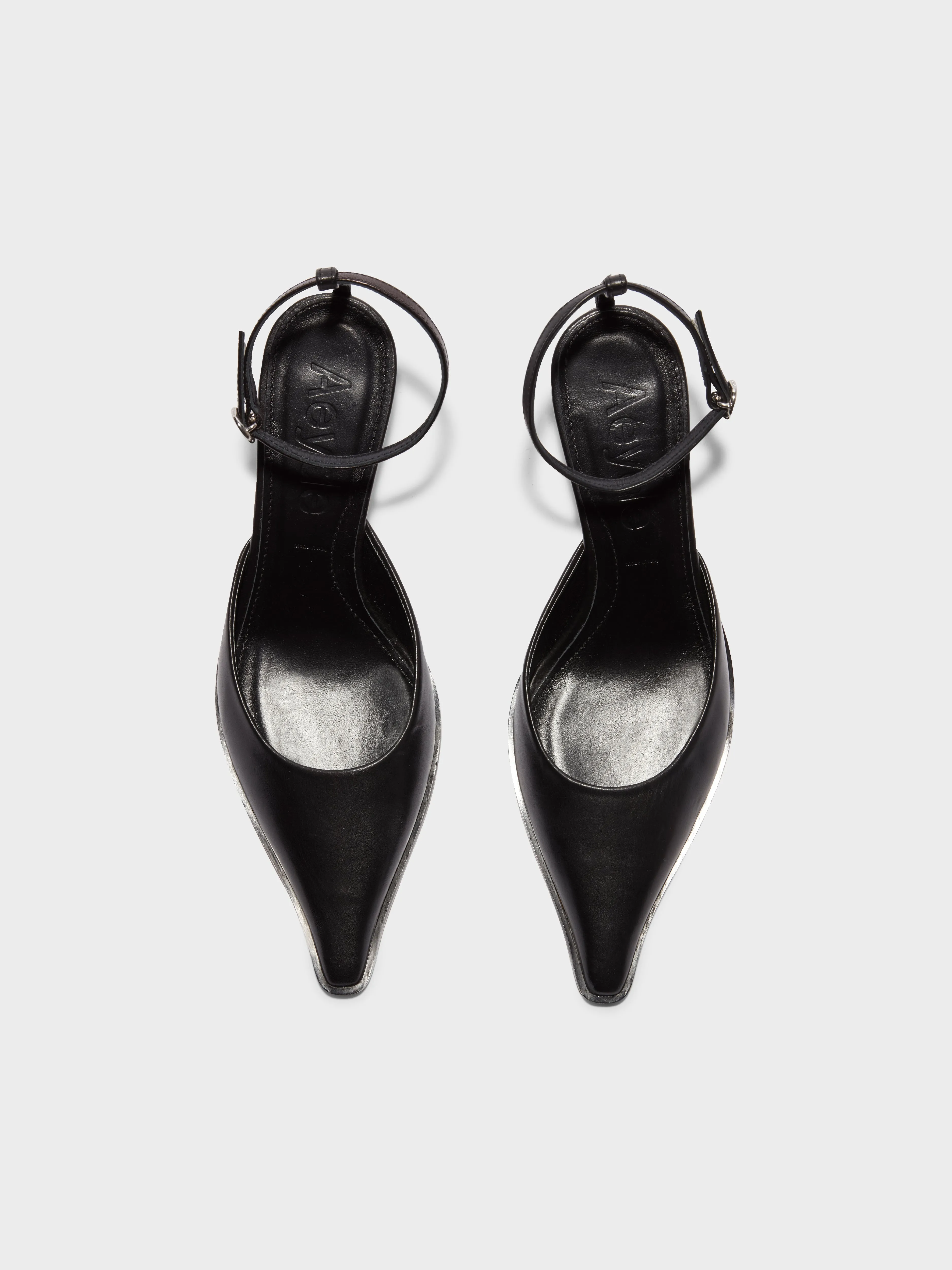 Sarina Leather Ankle-Strap Pumps sold by Aeyde product image thumbnail 5