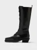 Hetta Leather Biker Boots sold by Aeyde