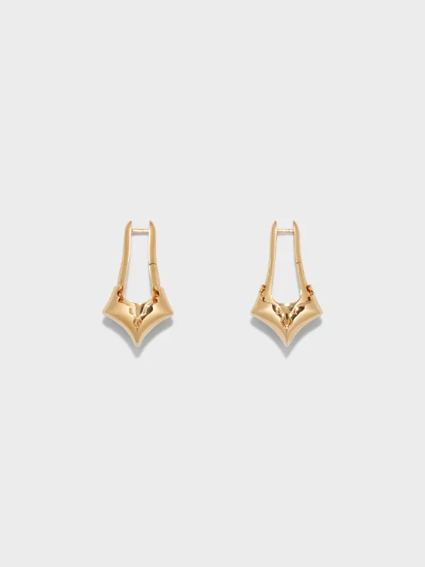 Delilah 18kt Gold-Plated Earrings sold by Aeyde