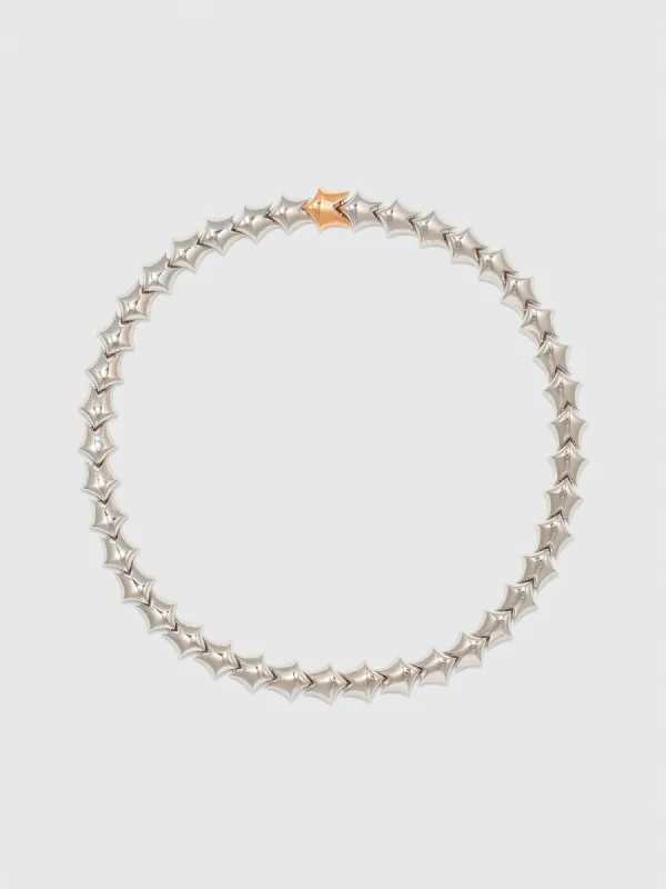 Banks Palladium-Plated Necklace made by Aeyde