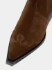 Hester Suede Cowboy Boots sold by Aeyde