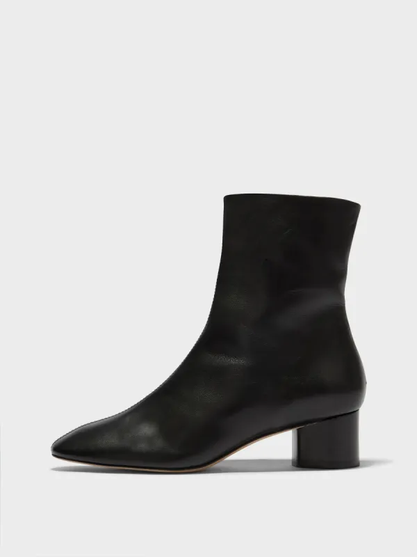Allegra Leather Ankle Boots sold by Aeyde