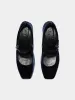 Aline Velvet Mary-Jane Pumps sold by Aeyde