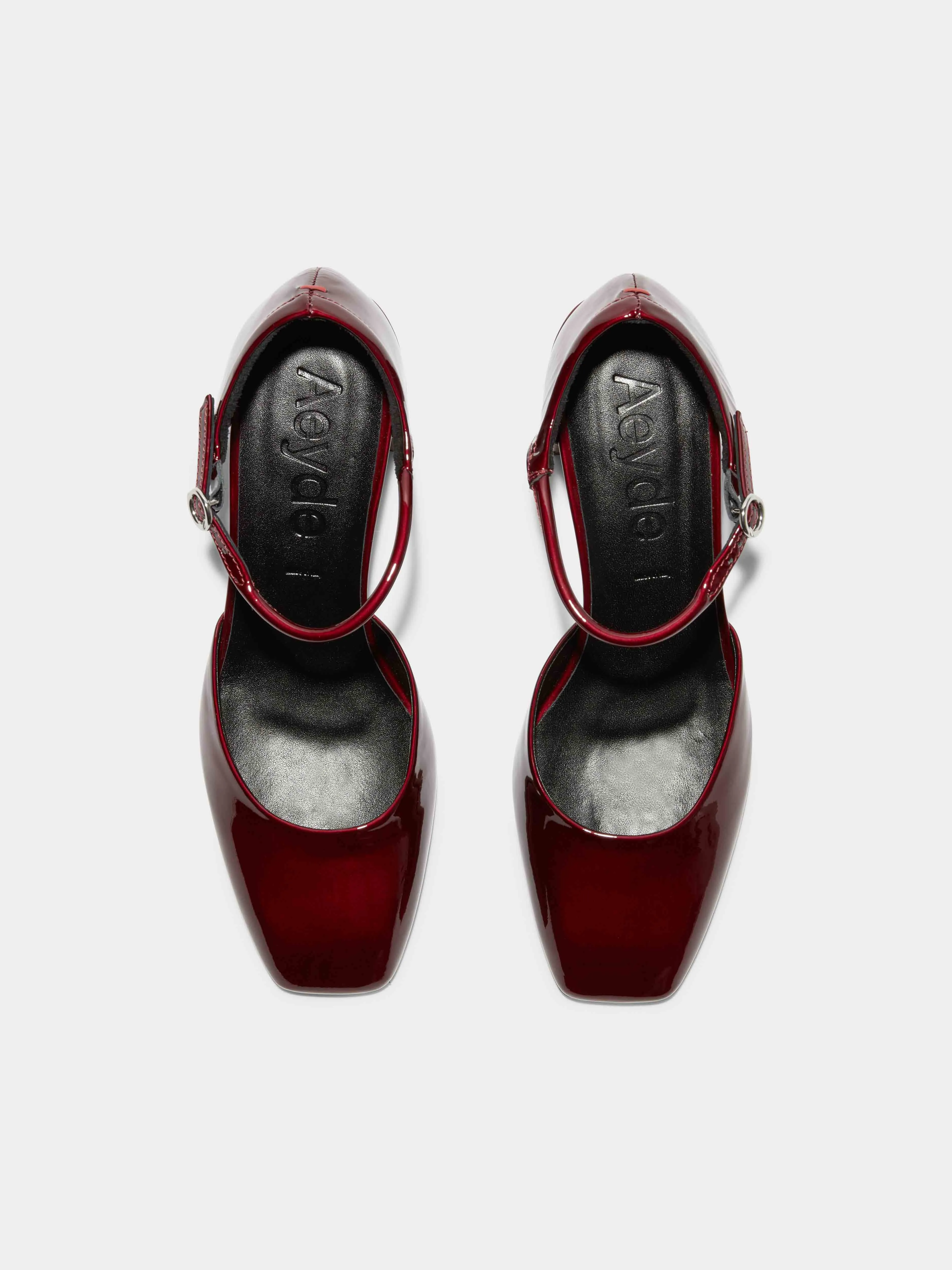 Magda Leather Mary-Jane Pumps sold by Aeyde product image thumbnail 5