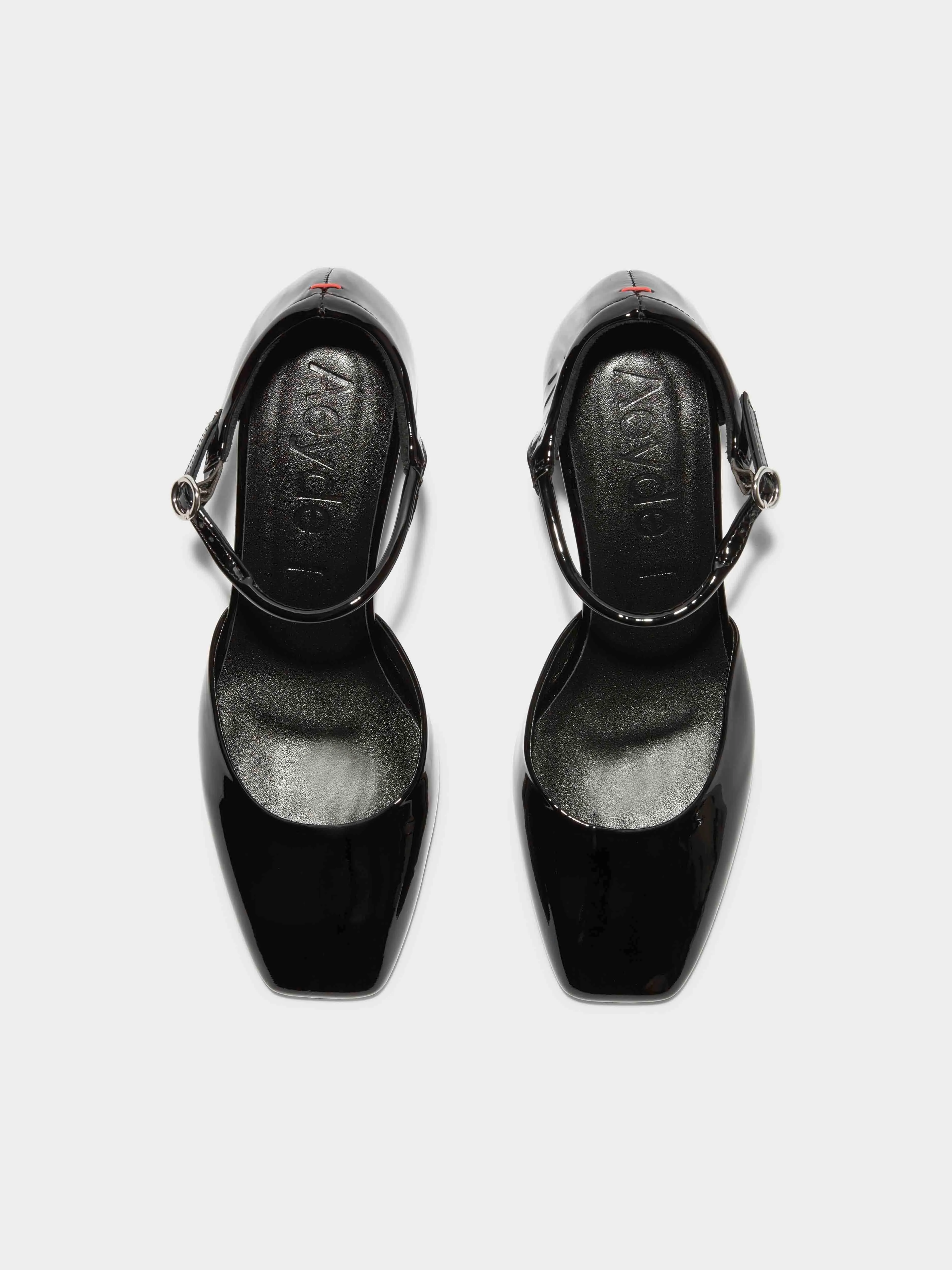 Magda Leather Mary-Jane Pumps sold by Aeyde product image thumbnail 5