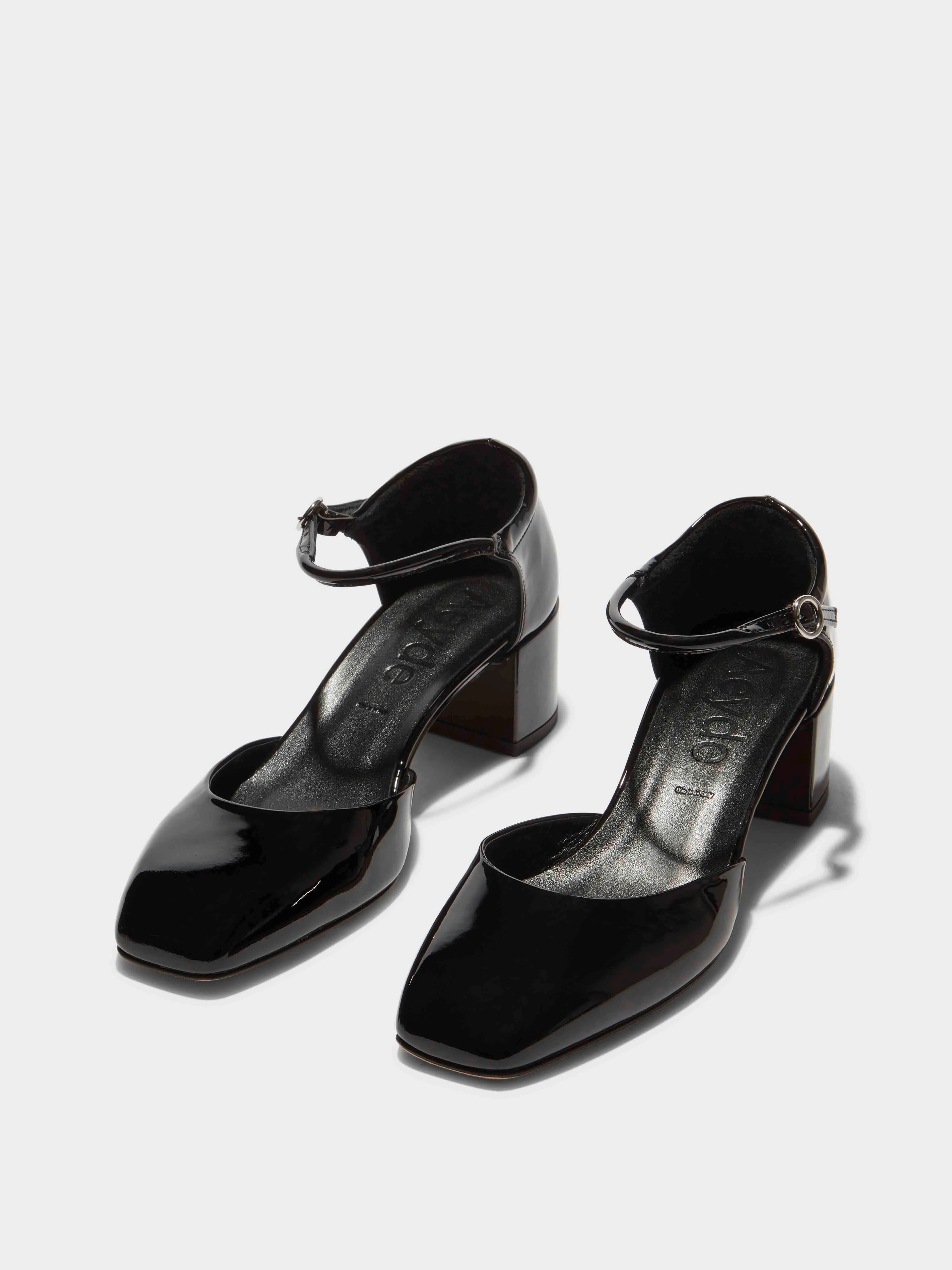Magda Leather Mary-Jane Pumps sold by Aeyde product image thumbnail 2