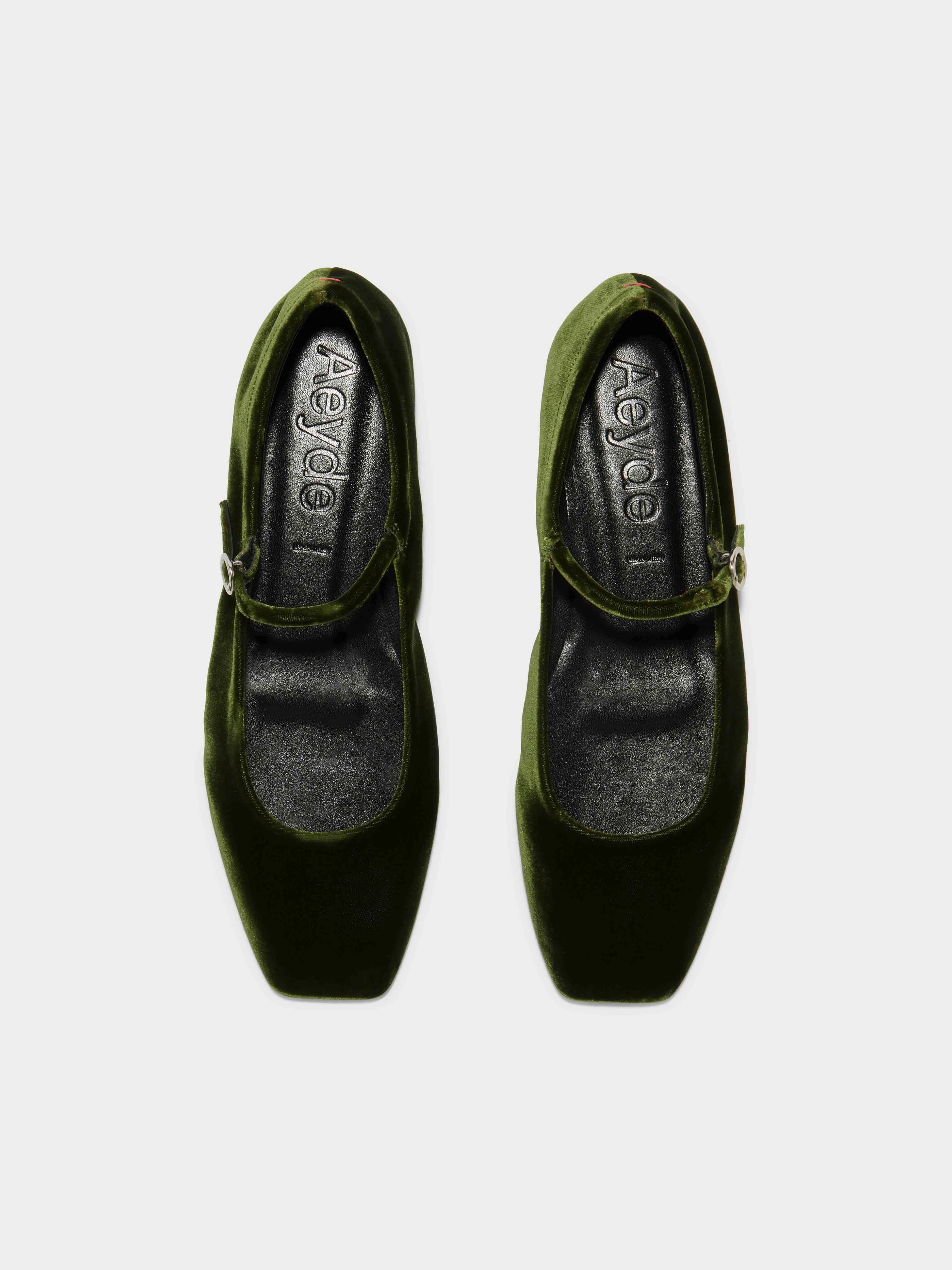 Uma Velvet Mary-Jane Flats sold by Aeyde product image thumbnail 5