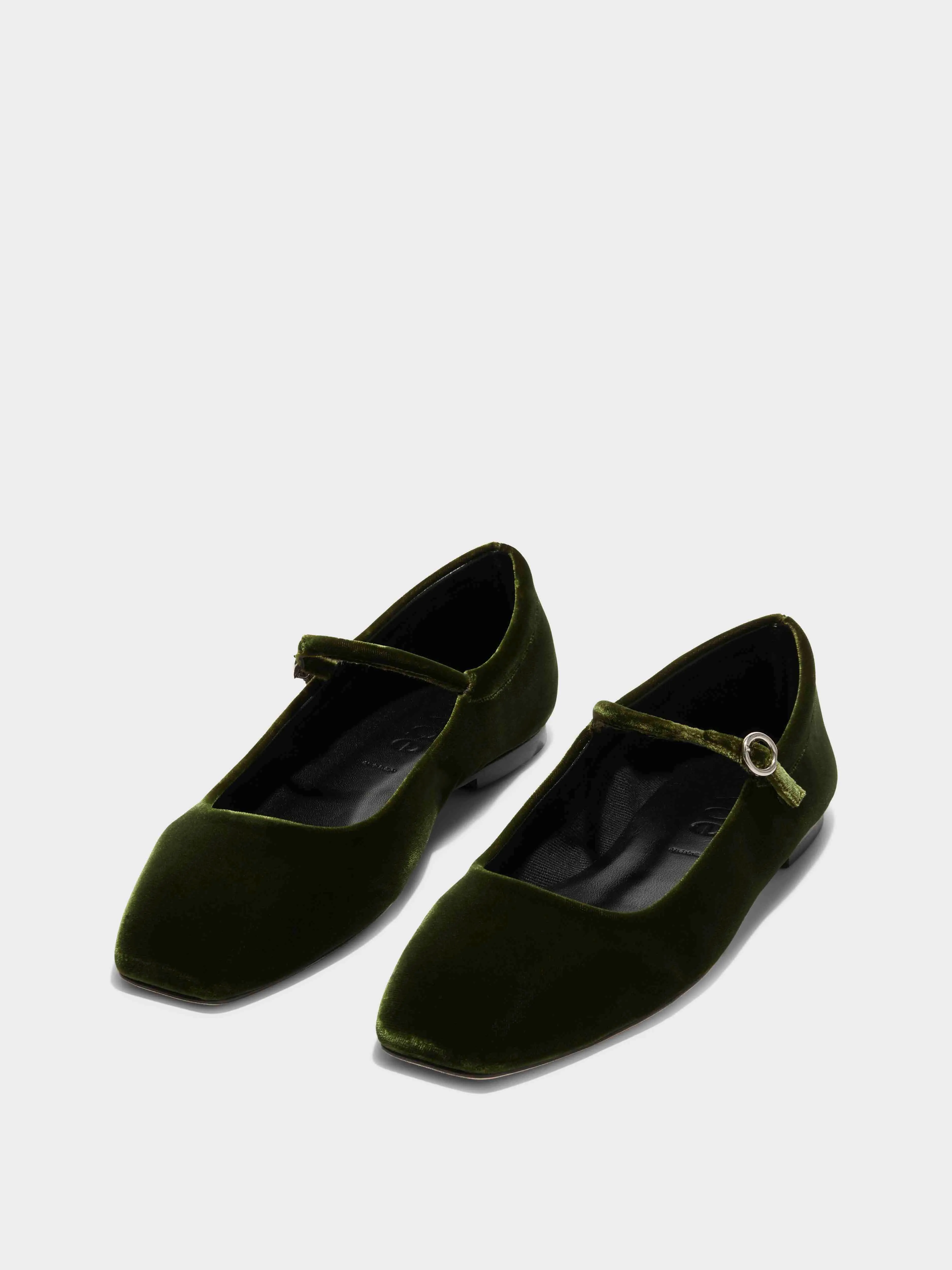 Uma Velvet Mary-Jane Flats sold by Aeyde product image thumbnail 2