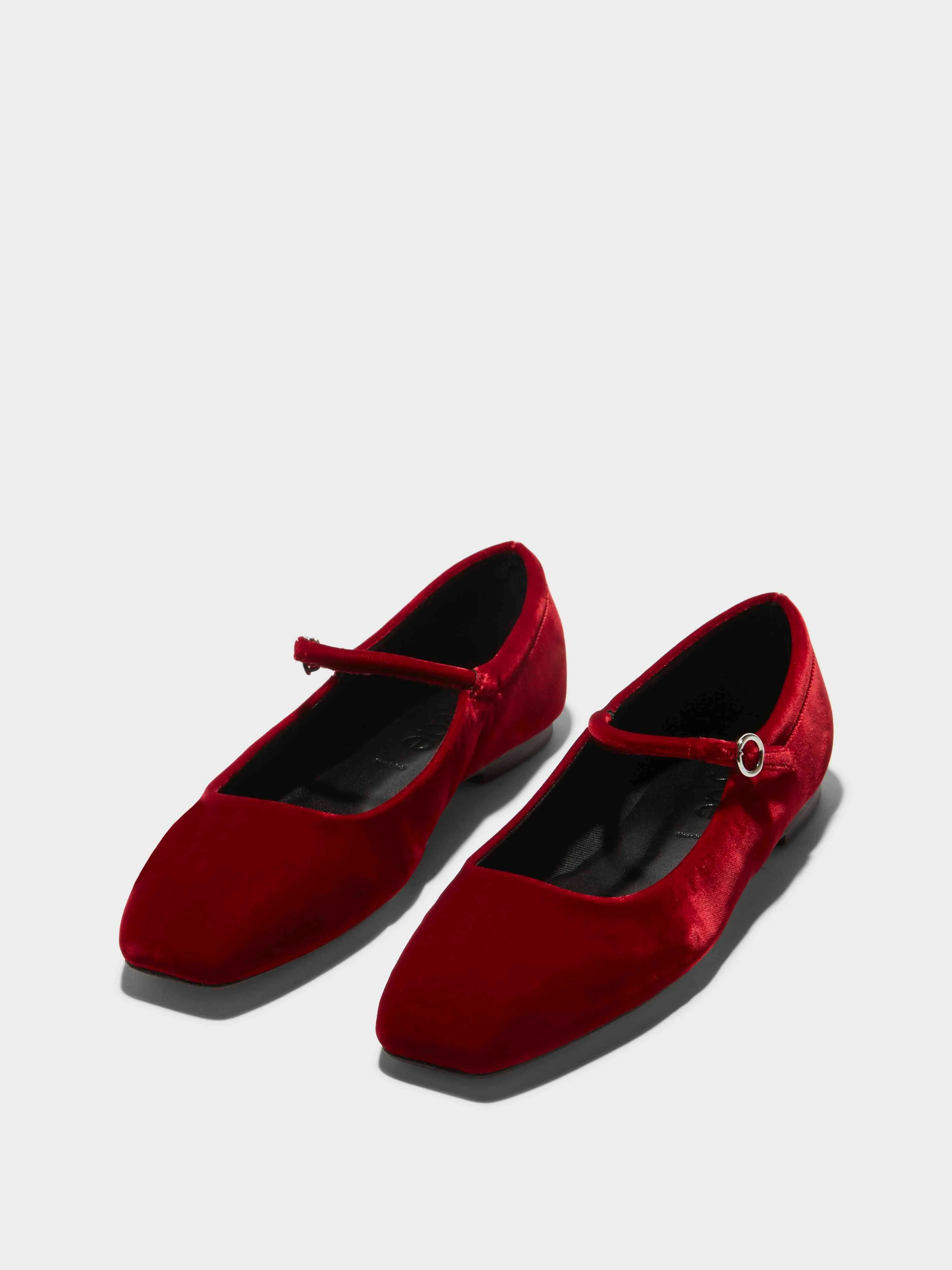 Uma Velvet Mary-Jane Flats sold by Aeyde product image thumbnail 2