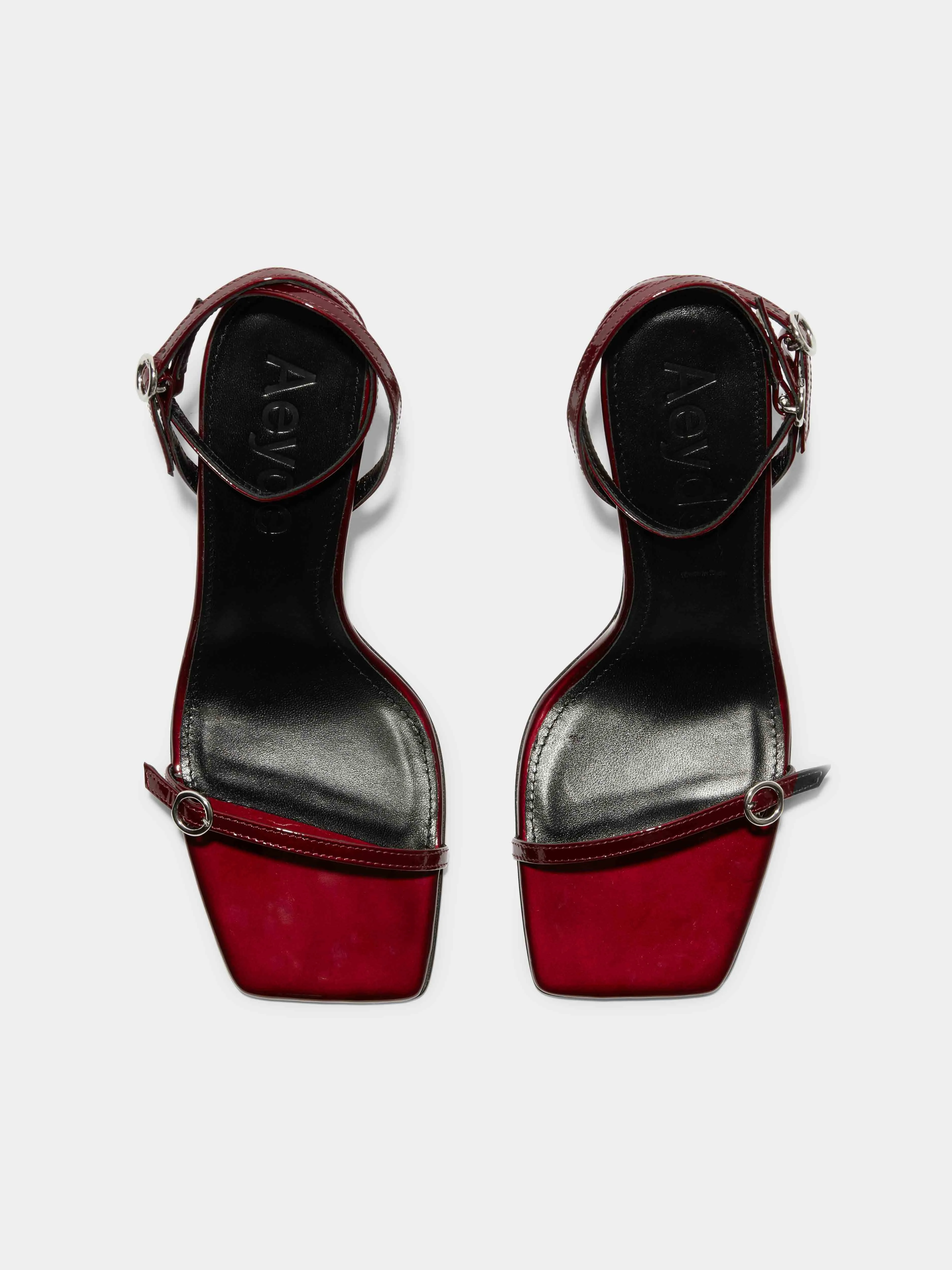 Hallie Leather Stiletto Sandals sold by Aeyde product image thumbnail 5