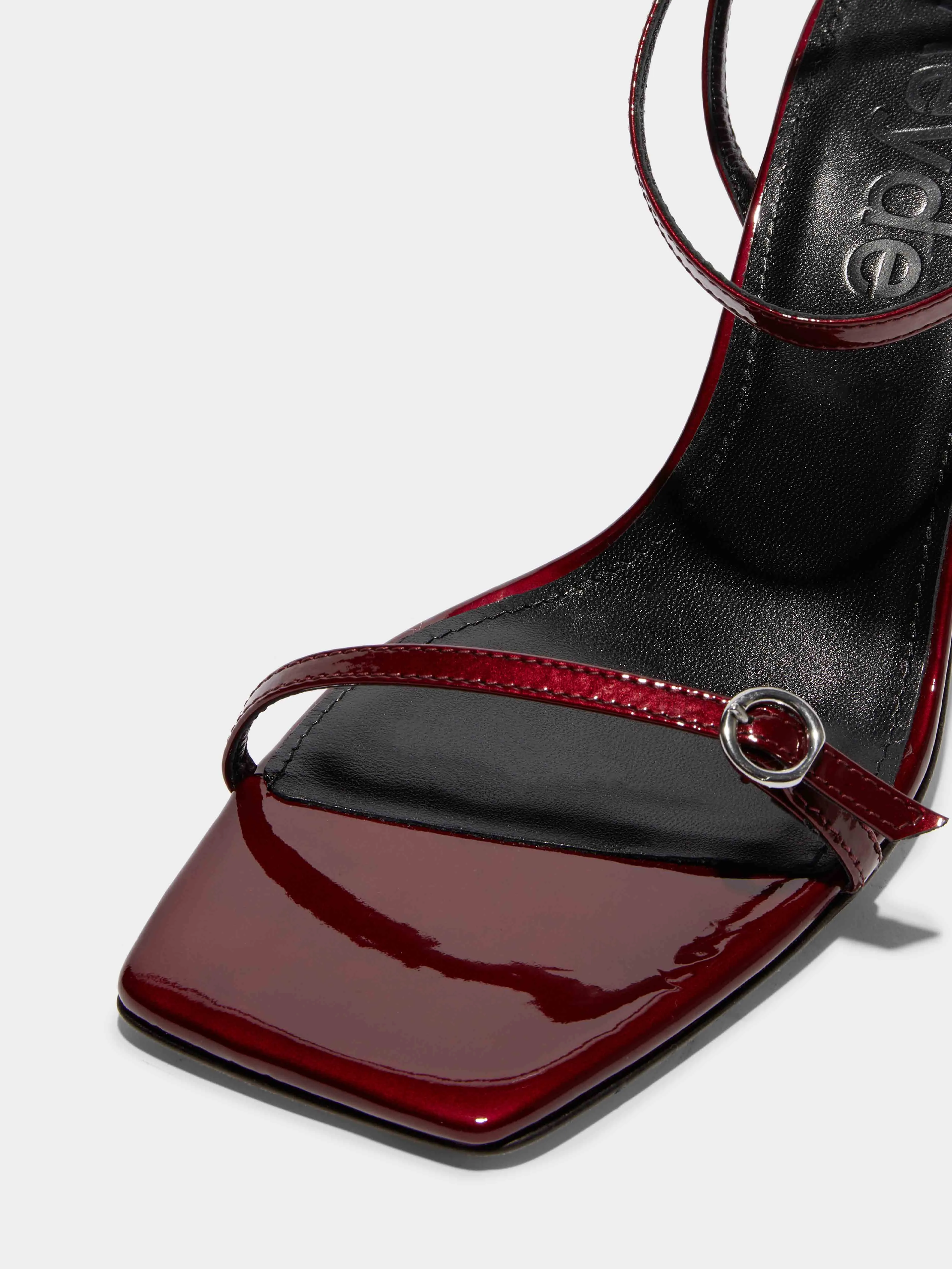 Hallie Leather Stiletto Sandals sold by Aeyde product image thumbnail 3