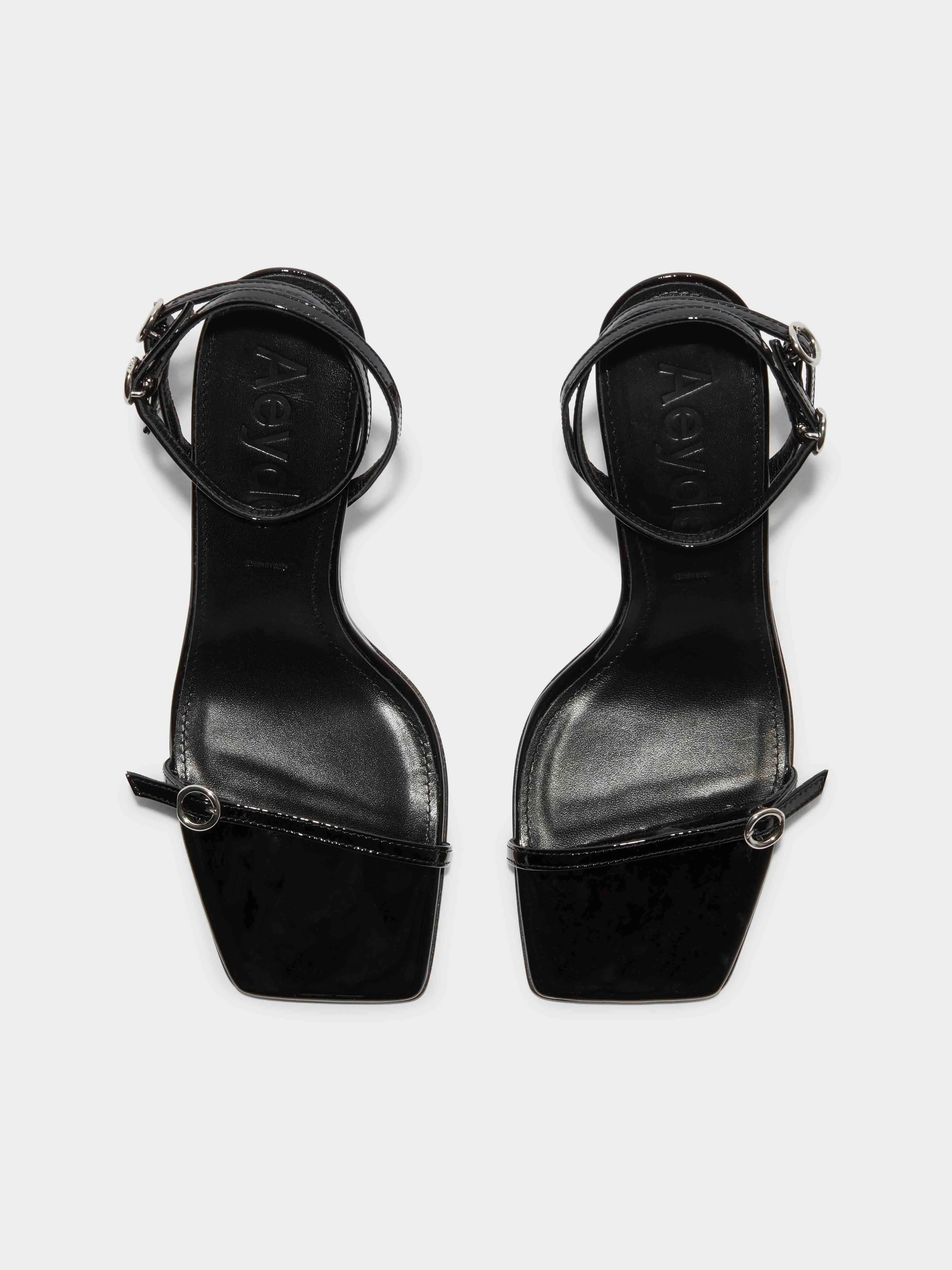 Hallie Leather Stiletto Sandals sold by Aeyde product image thumbnail 5