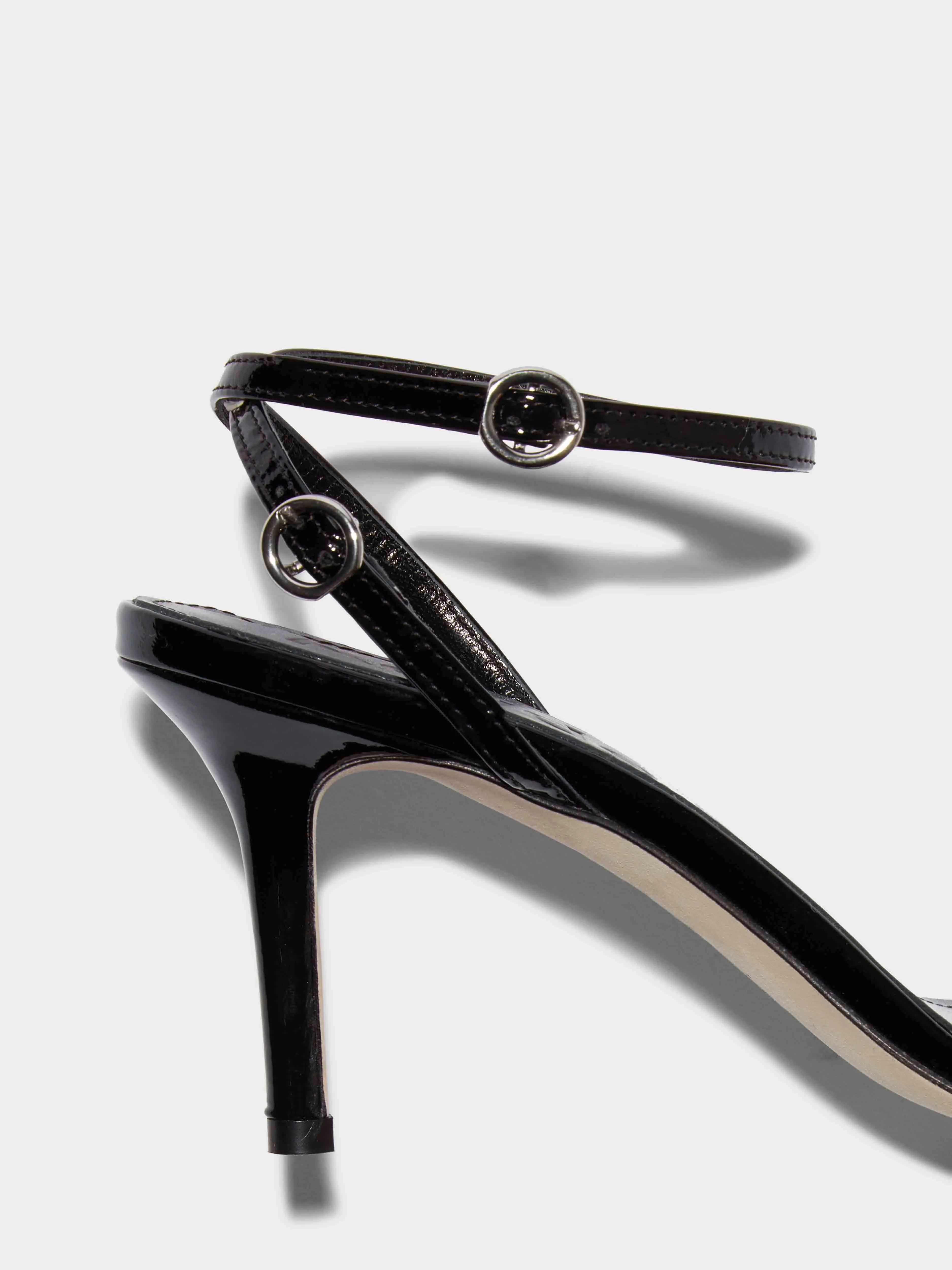Hallie Leather Stiletto Sandals sold by Aeyde product image thumbnail 4