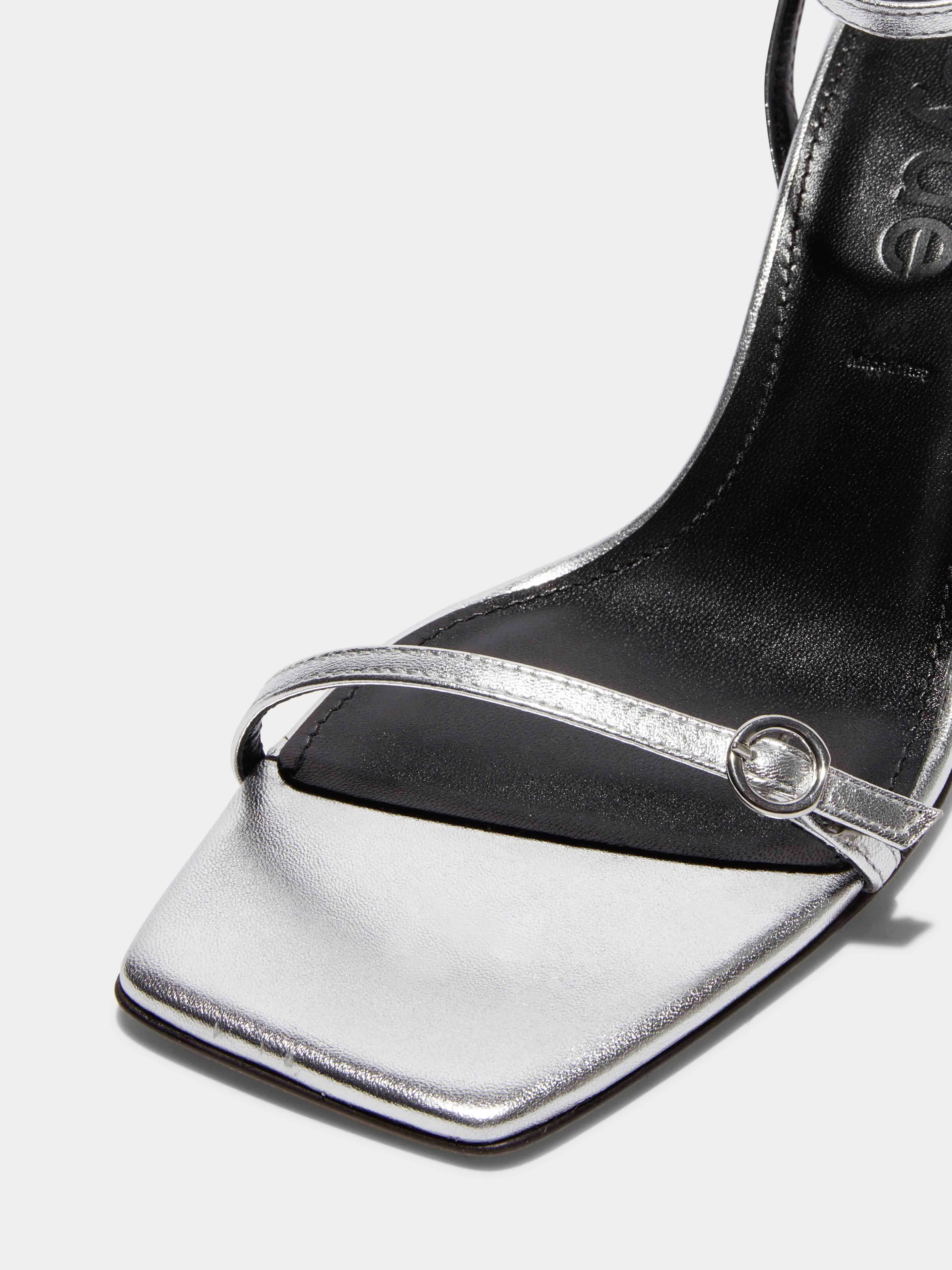 Hallie Leather Stiletto Sandals sold by Aeyde product image thumbnail 3