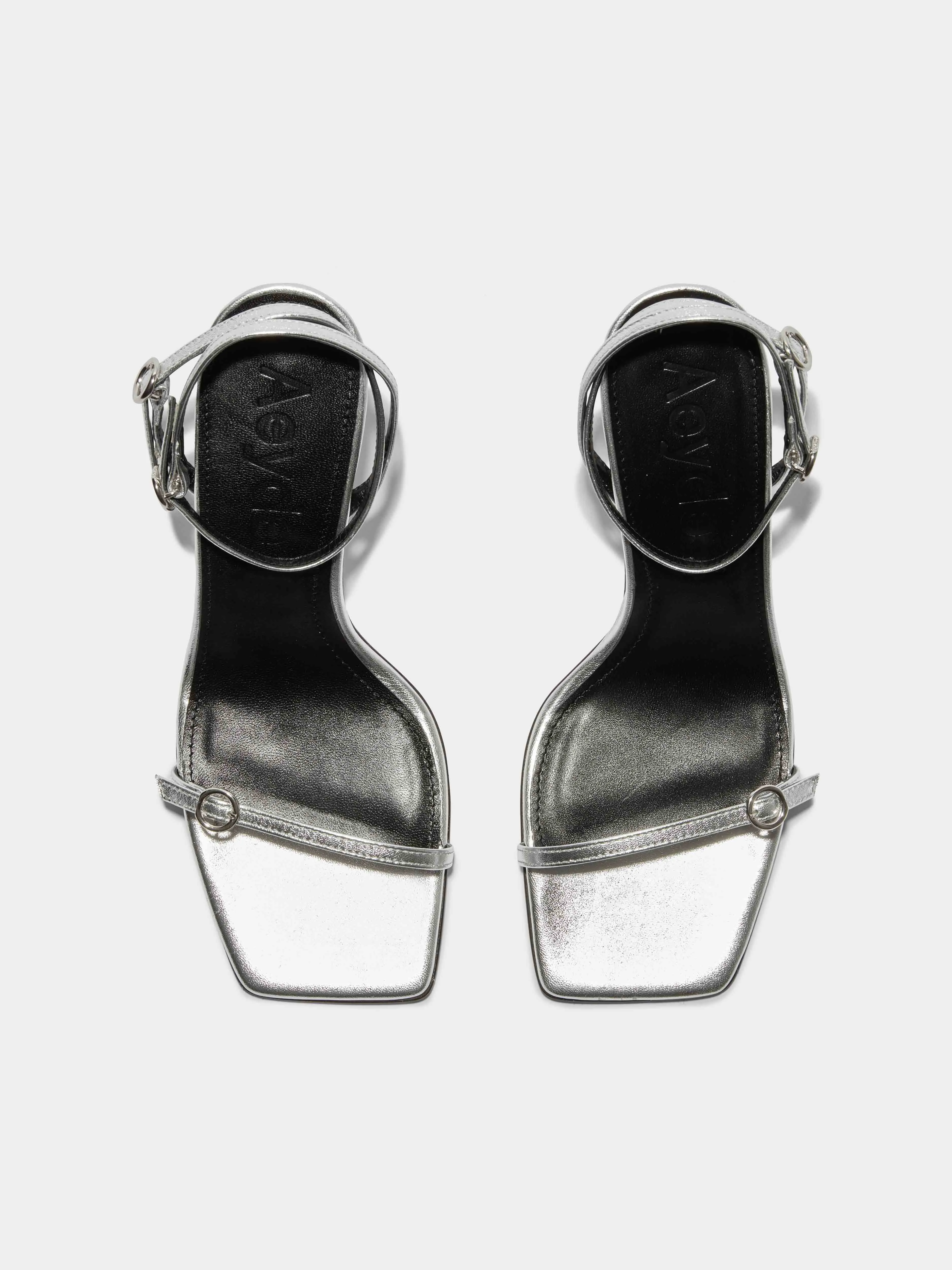 Hallie Leather Stiletto Sandals sold by Aeyde product image thumbnail 5