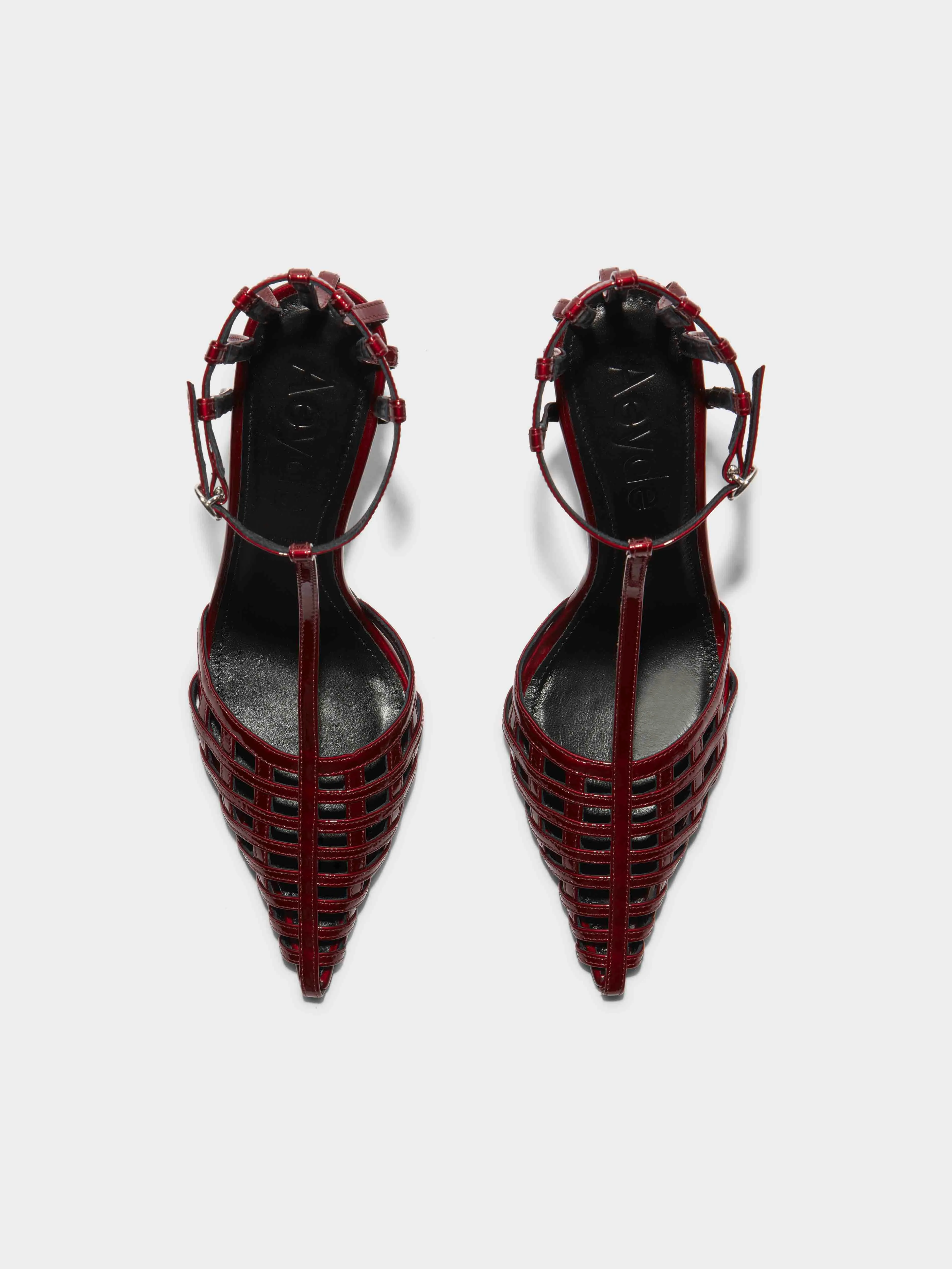 Halyna Leather Stiletto Pumps sold by Aeyde product image thumbnail 5