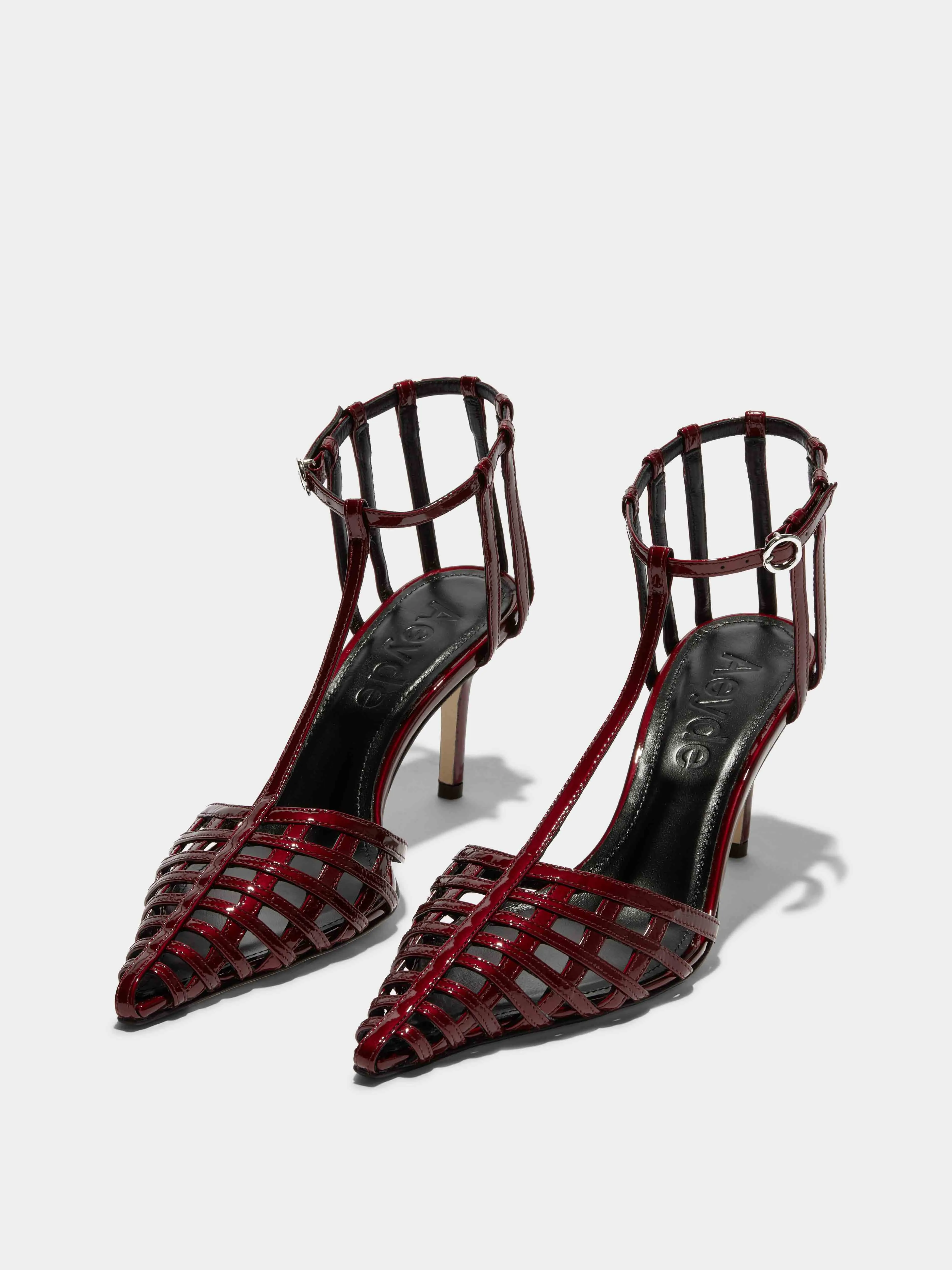 Halyna Leather Stiletto Pumps sold by Aeyde product image thumbnail 2