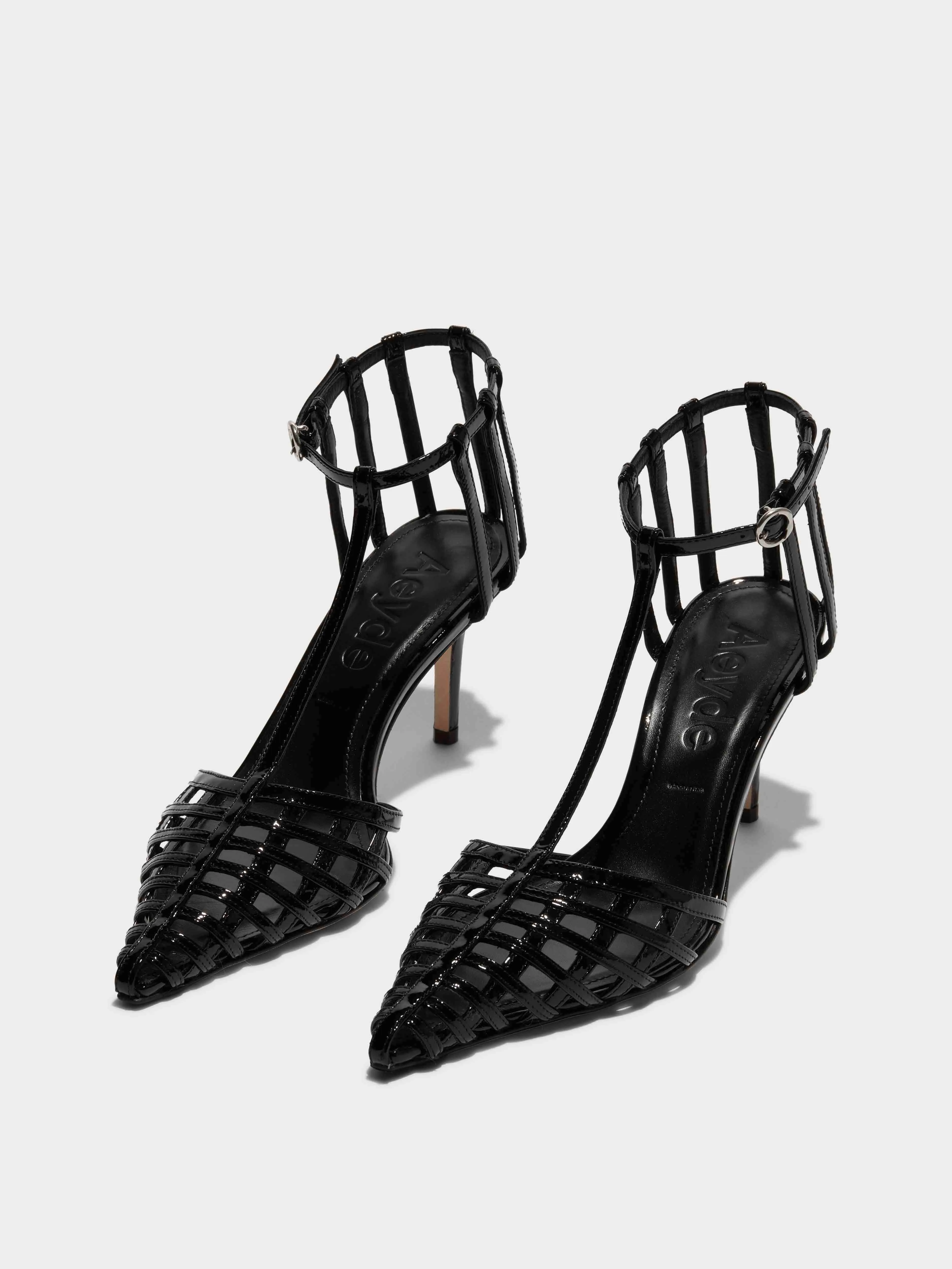 Halyna Leather Stiletto Pumps sold by Aeyde product image thumbnail 2