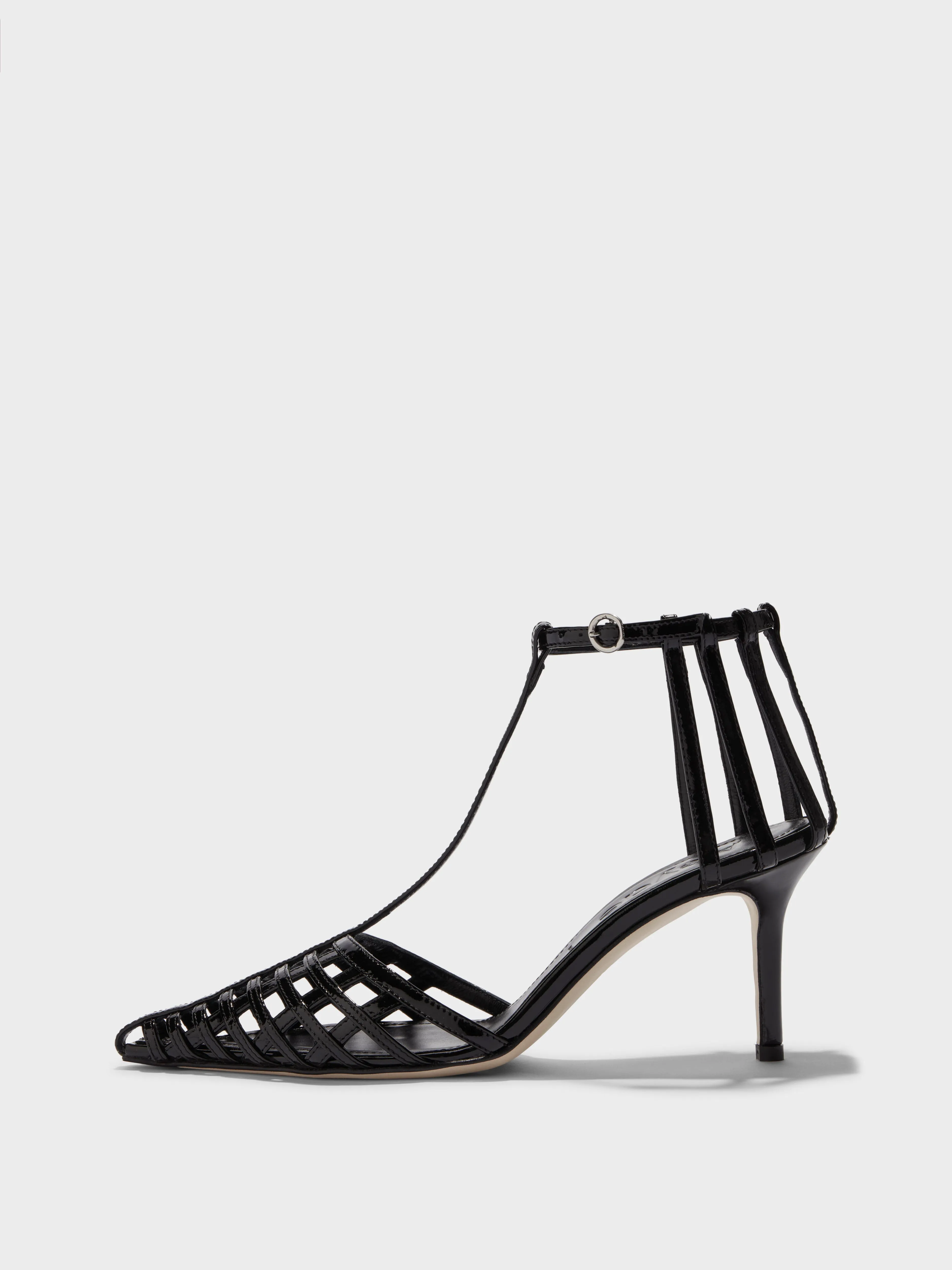 Halyna Leather Stiletto Pumps sold by Aeyde