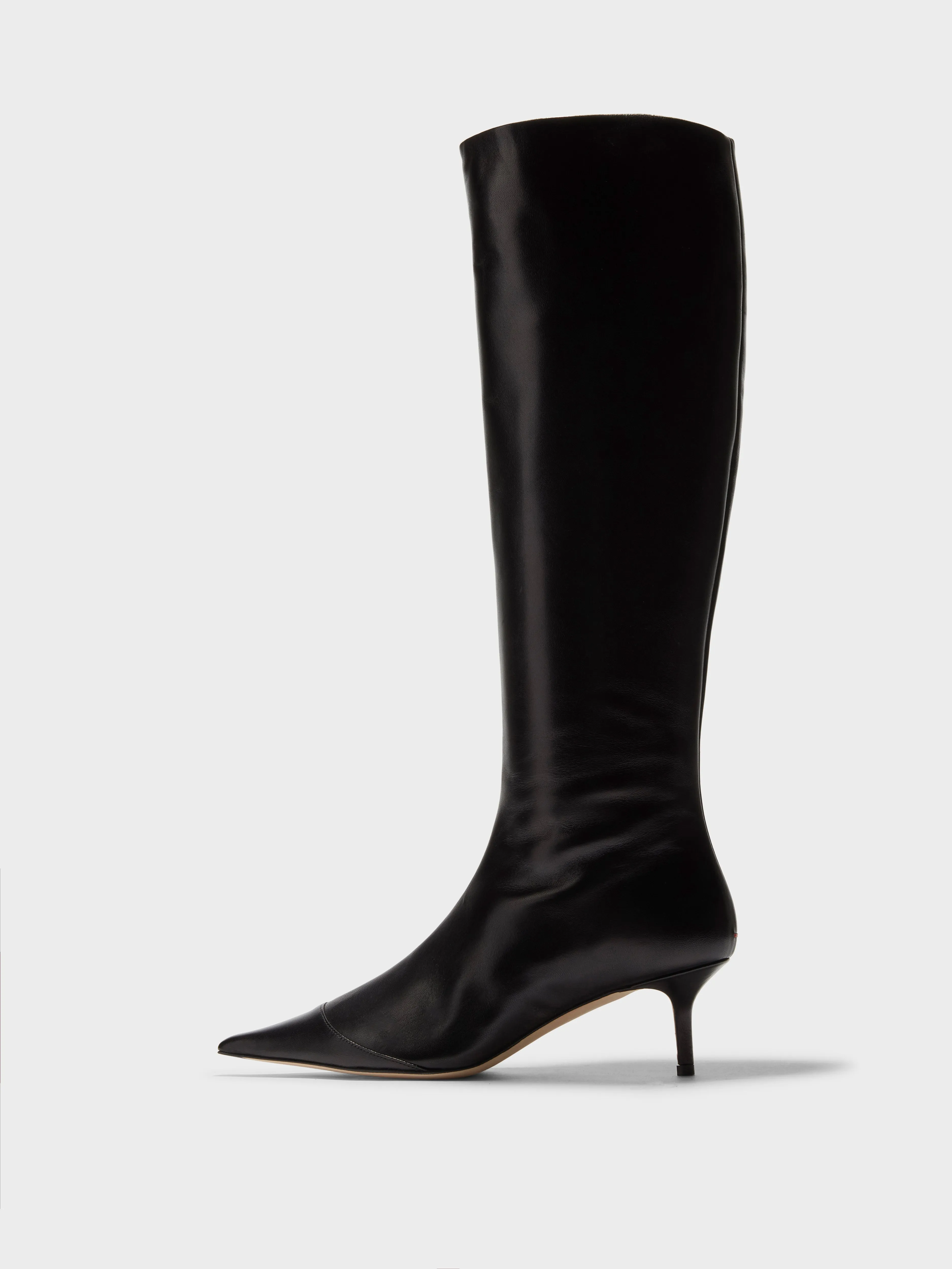 Harper Leather Knee-High Boots sold by Aeyde