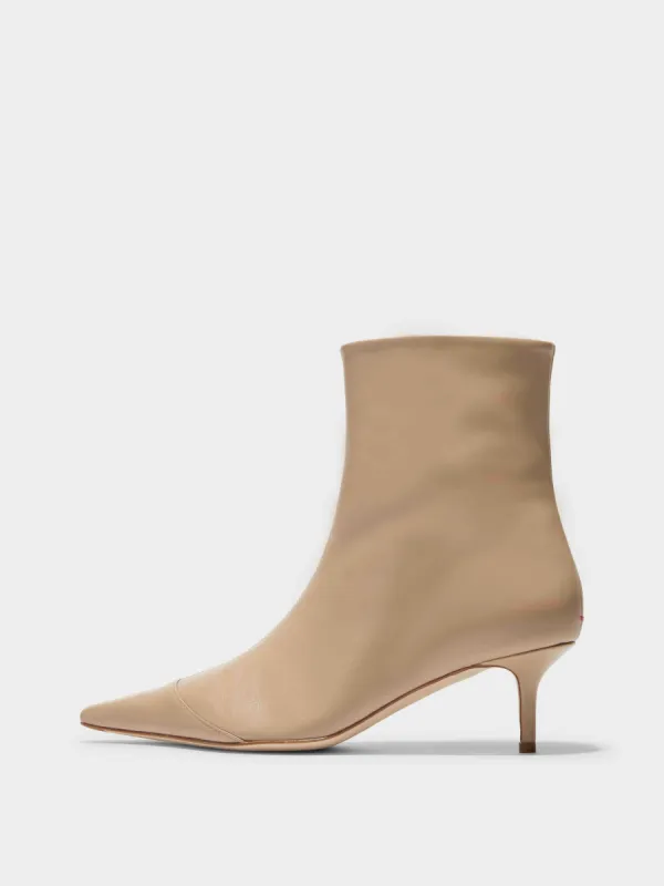 Roe Leather Ankle Boots sold by Aeyde