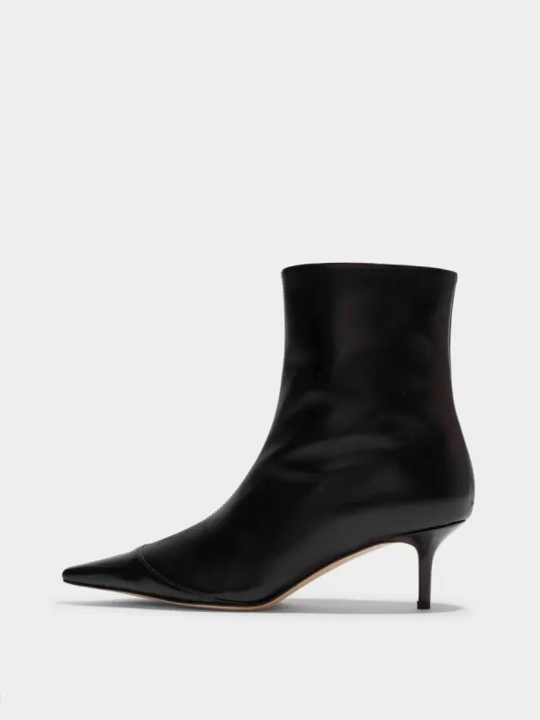Roe Leather Ankle Boots sold by Aeyde