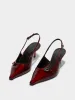 Saba Leather Slingback Pumps sold by Aeyde