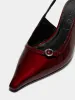 Saba Leather Slingback Pumps sold by Aeyde