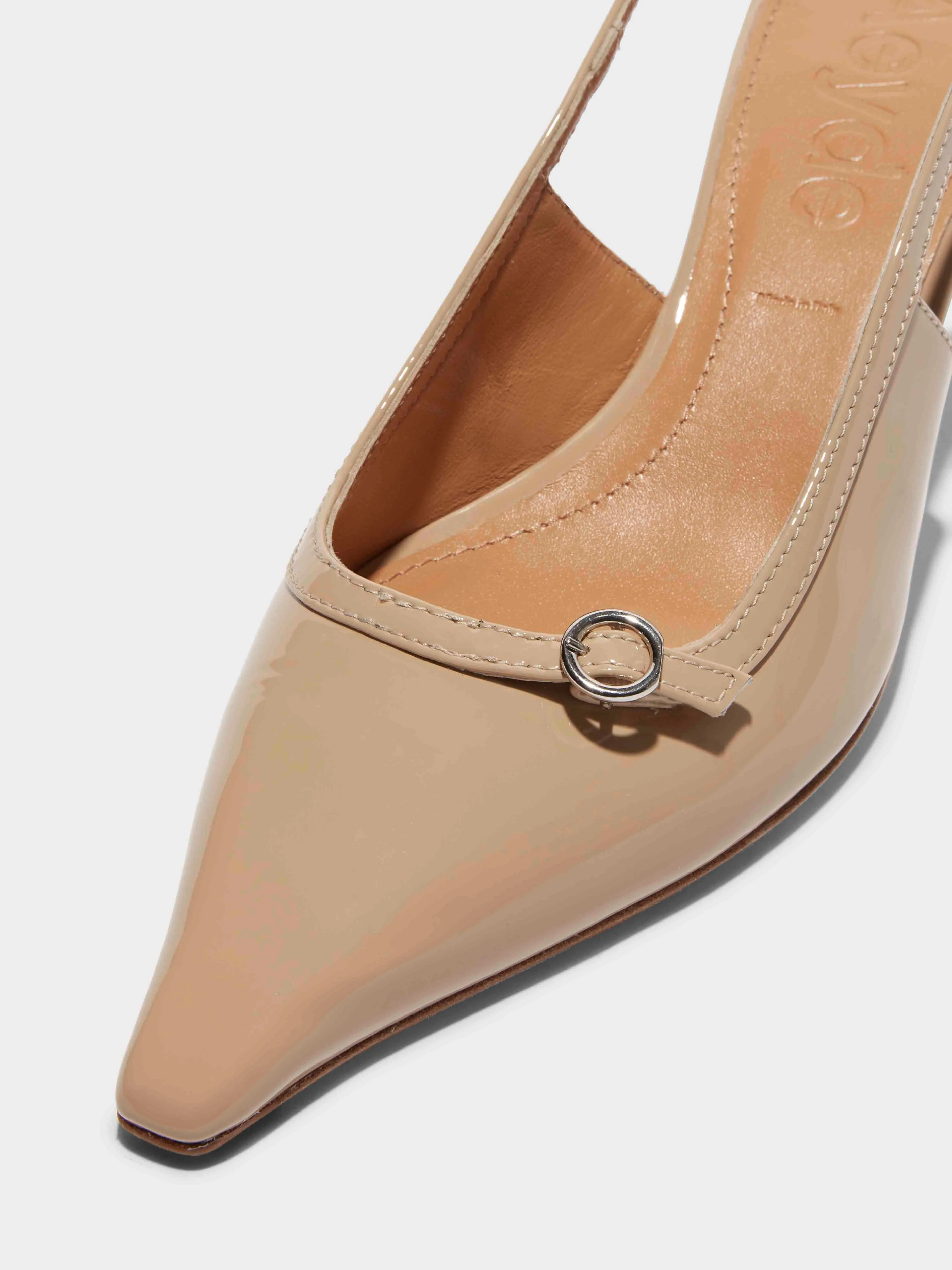 Saba Leather Slingback Pumps sold by Aeyde product image thumbnail 3
