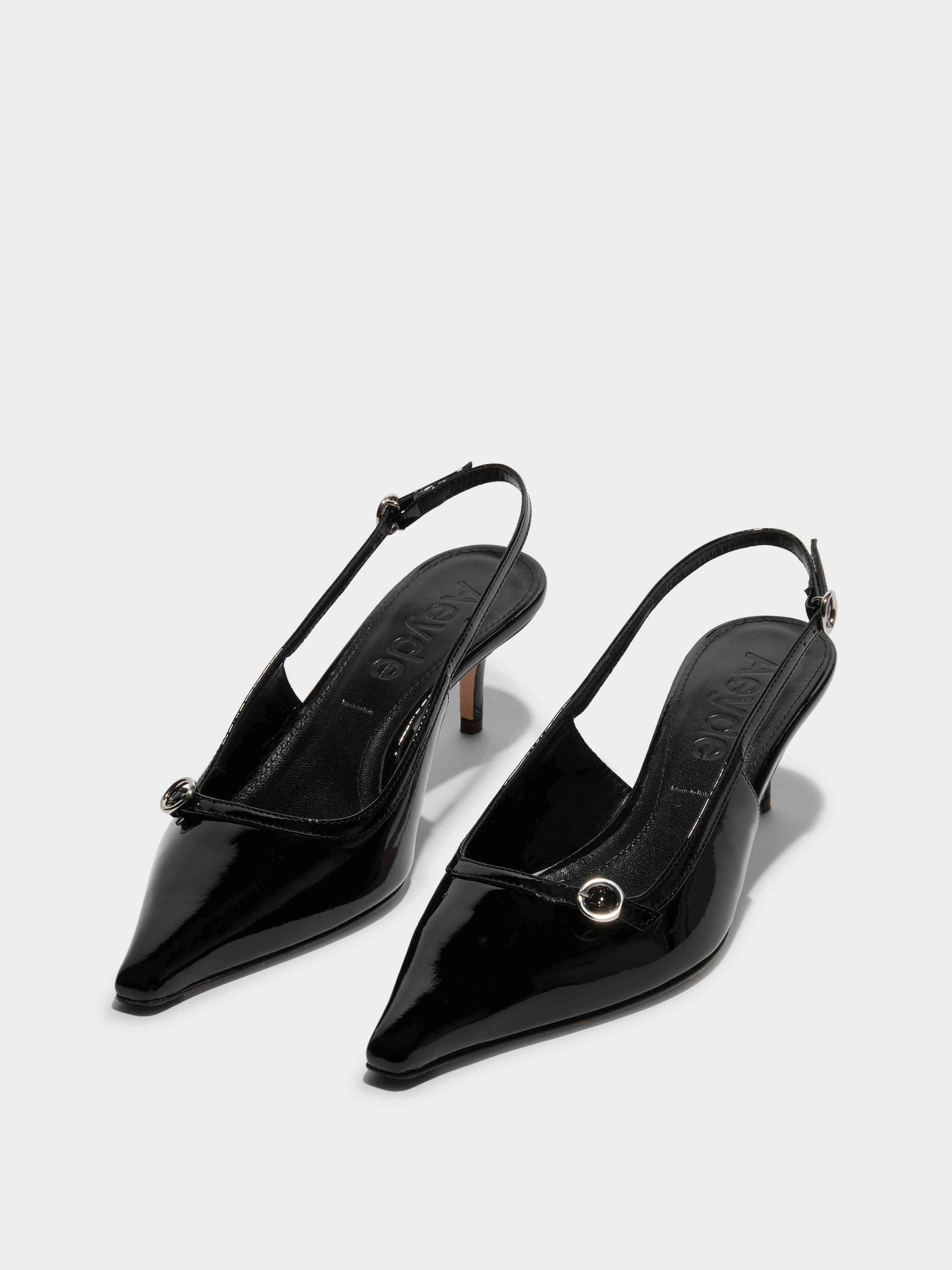 Saba Leather Slingback Pumps sold by Aeyde product image thumbnail 2