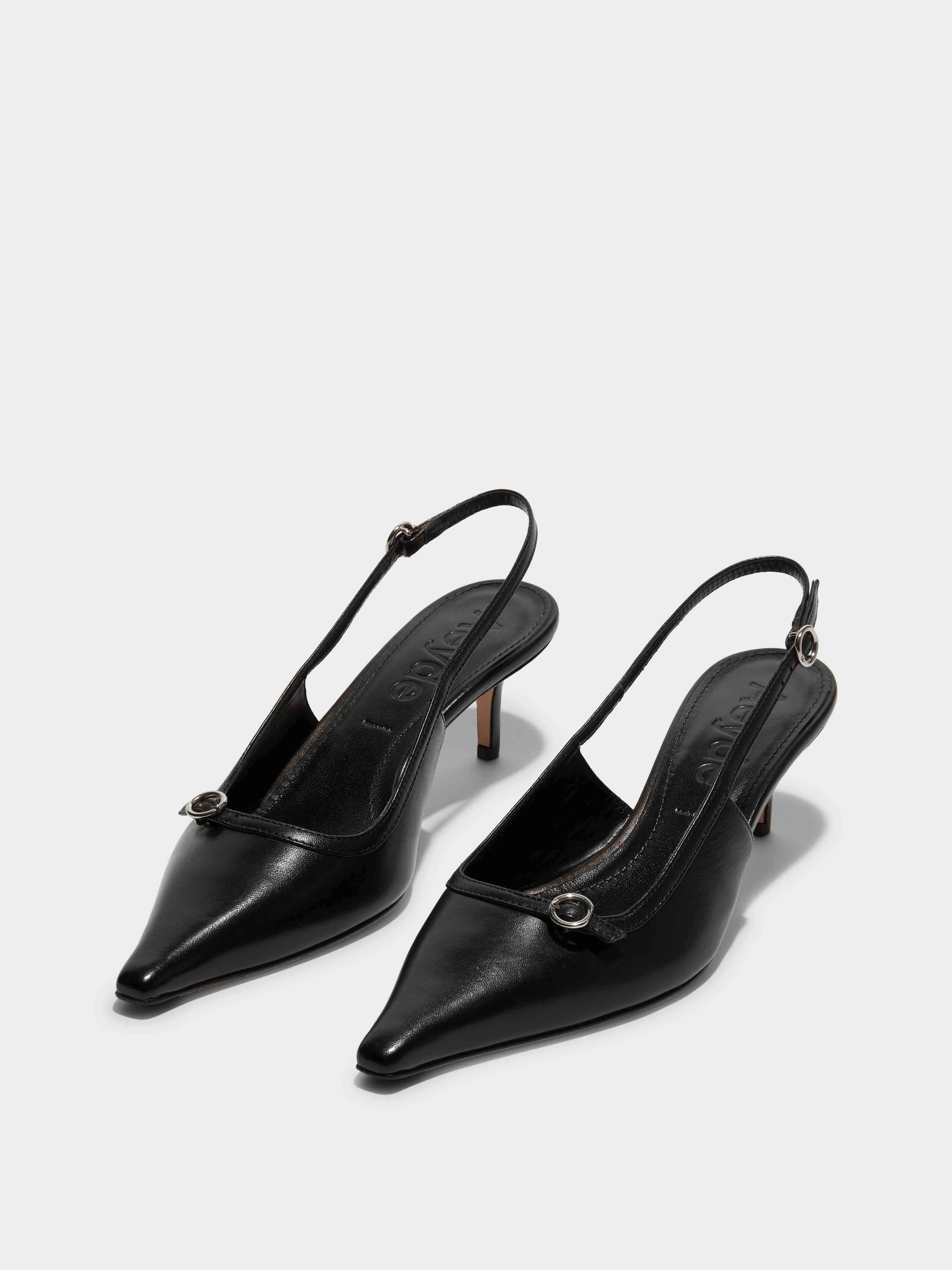 Saba Leather Slingback Pumps sold by Aeyde product image thumbnail 2