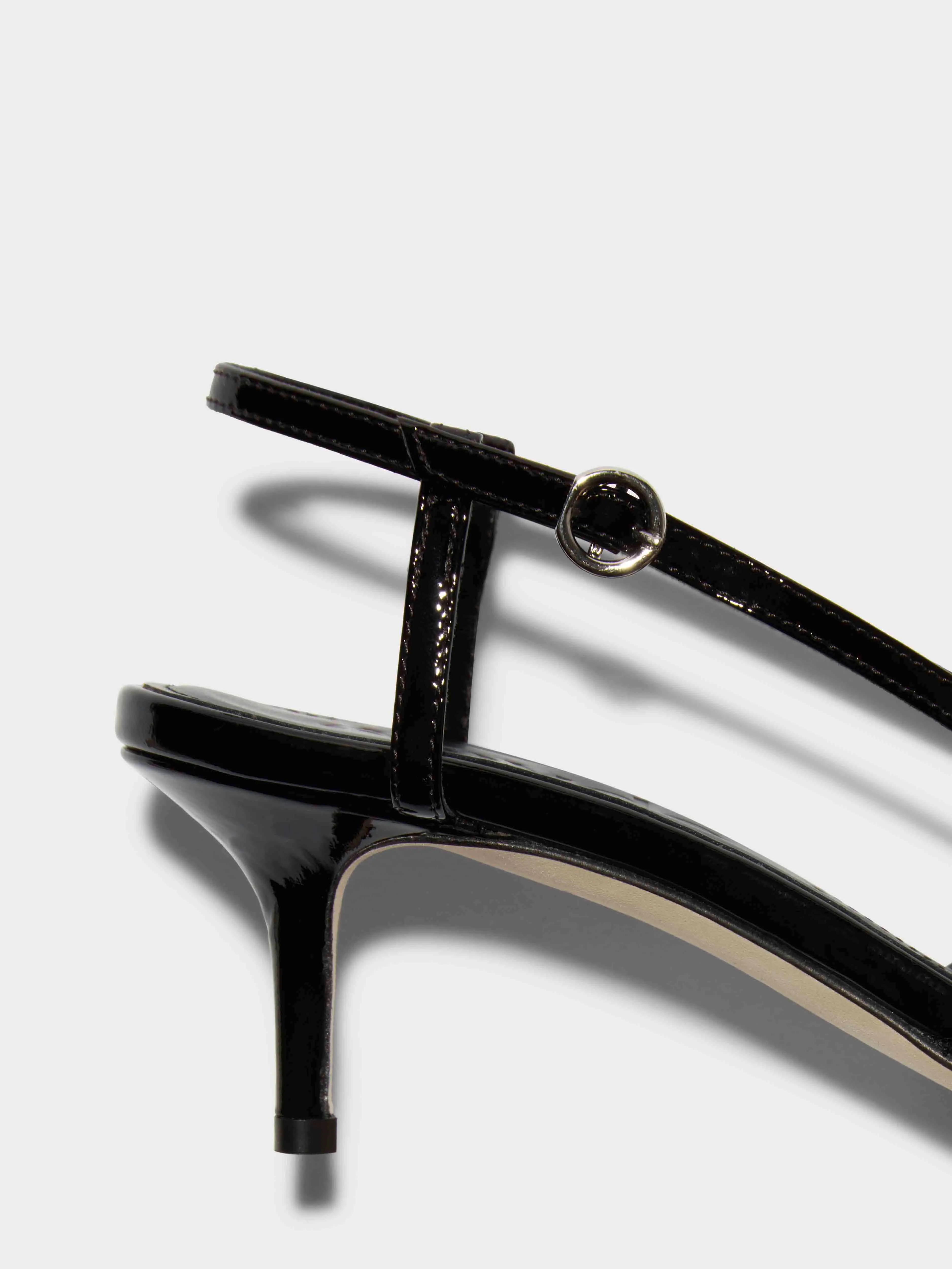 Helit Leather Slingback Pumps sold by Aeyde product image thumbnail 4