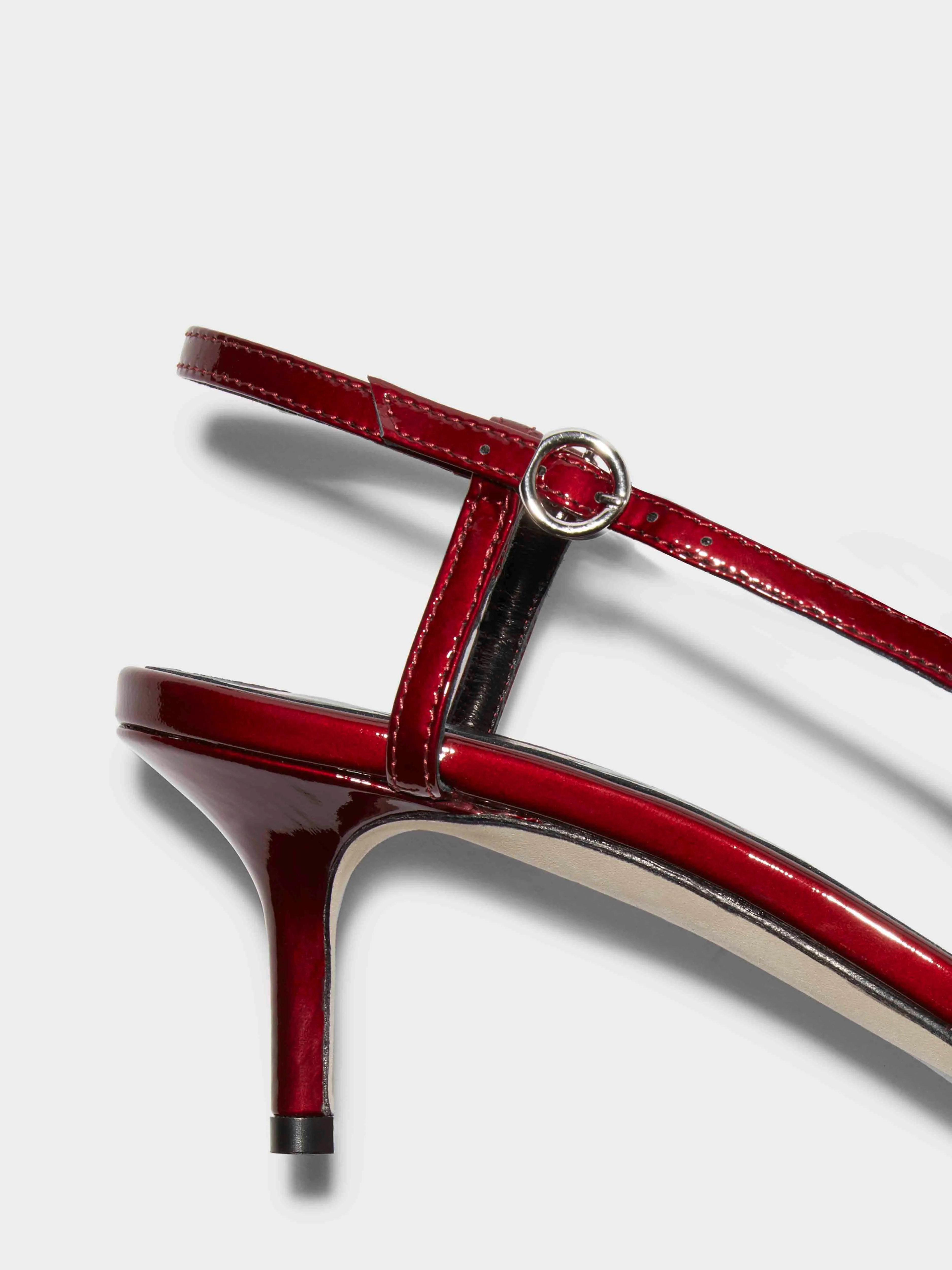 Helit Leather Slingback Pumps sold by Aeyde product image thumbnail 4