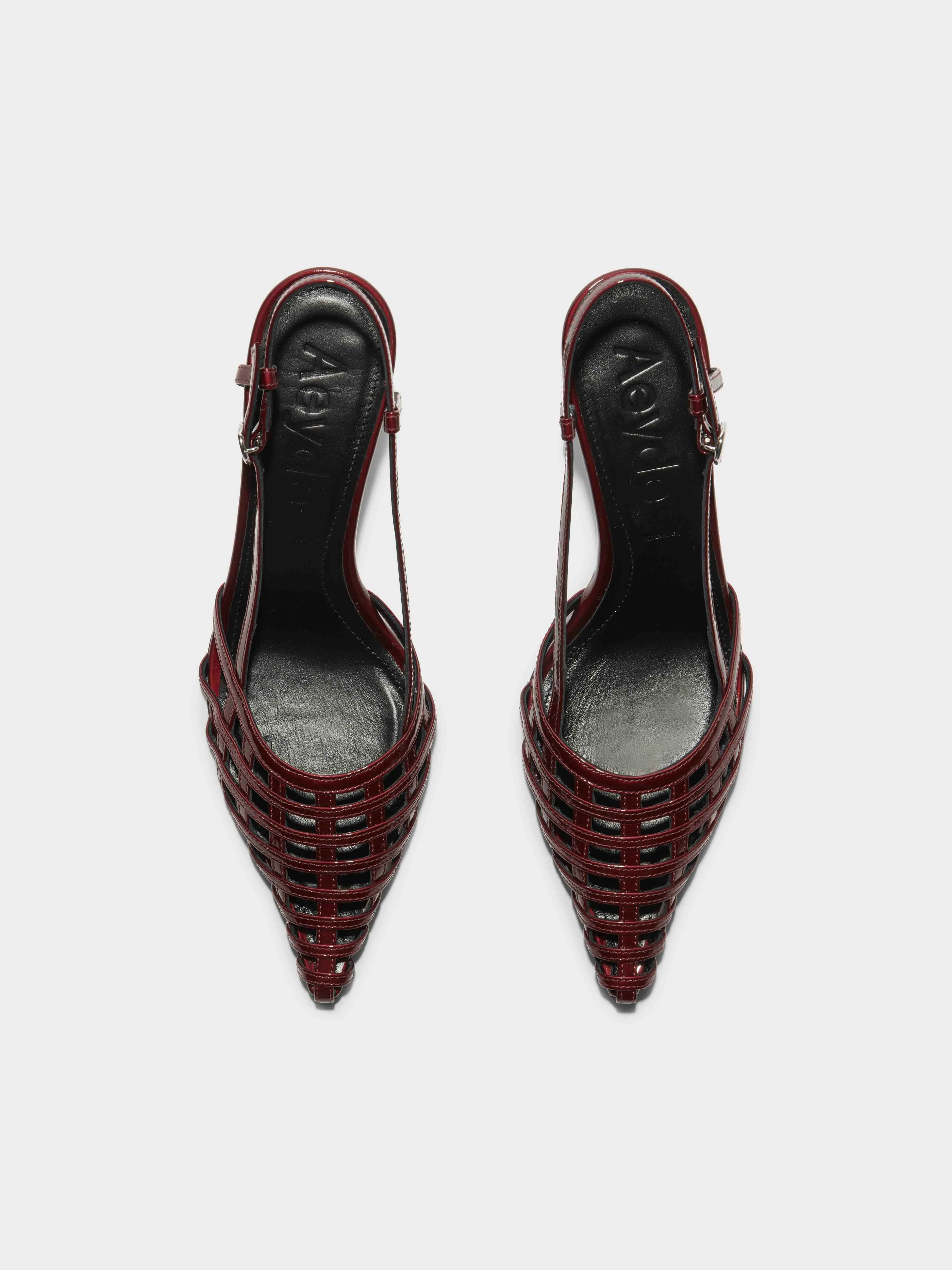 Helit Leather Slingback Pumps sold by Aeyde product image thumbnail 5