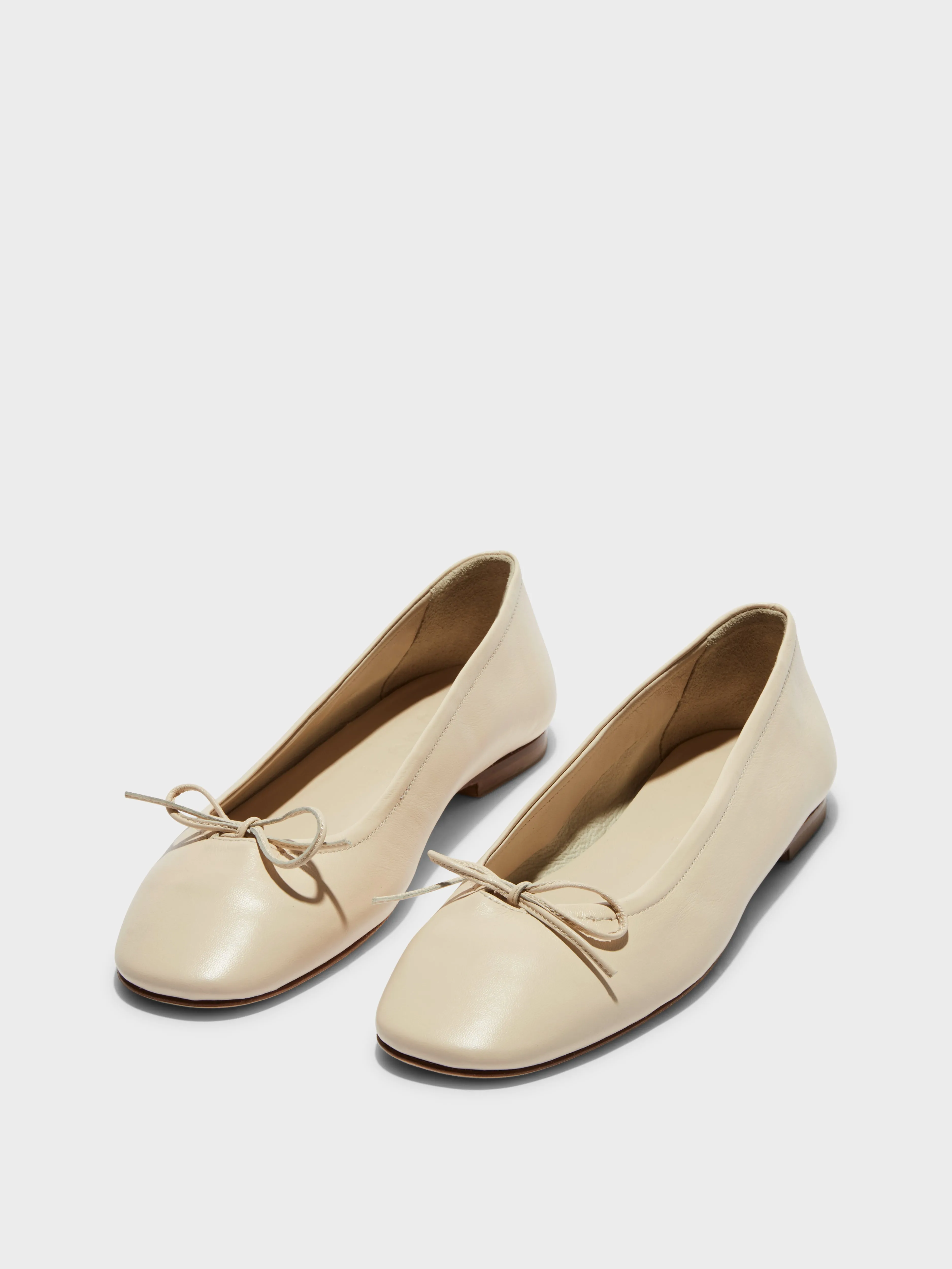 Delfina Leather Ballet Flats sold by Aeyde product image thumbnail 2