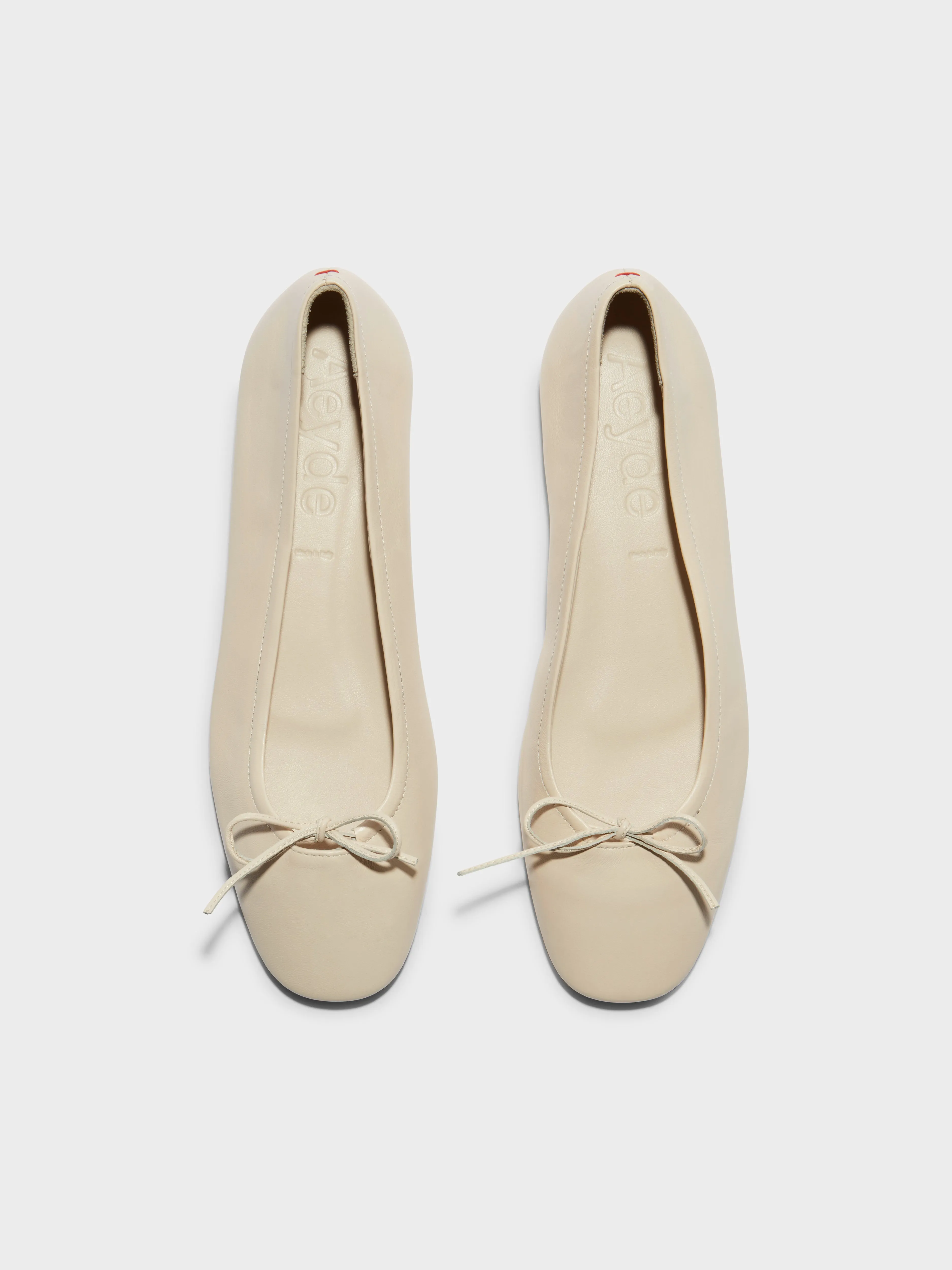 Delfina Leather Ballet Flats sold by Aeyde product image thumbnail 5