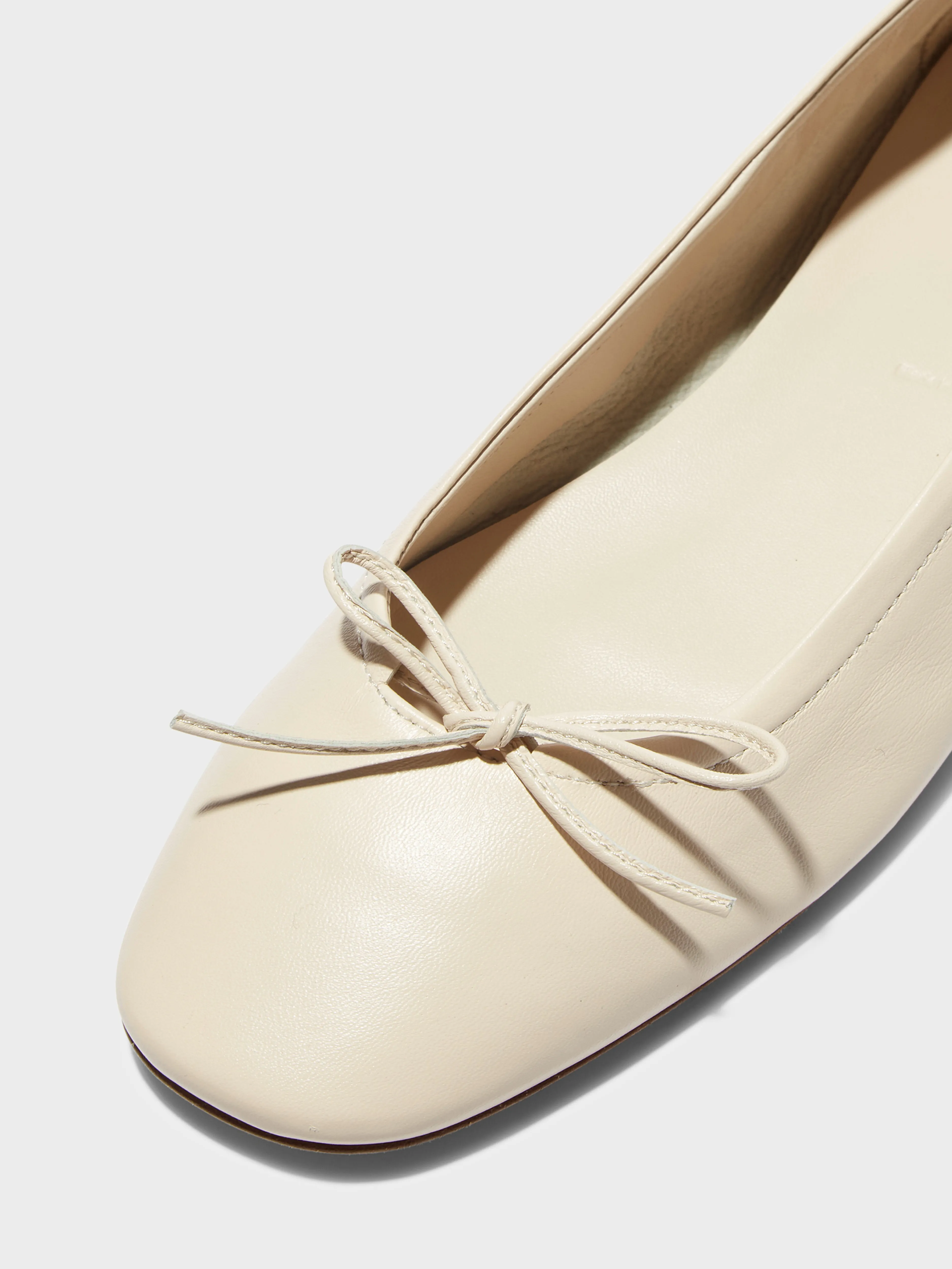 Delfina Leather Ballet Flats sold by Aeyde product image thumbnail 3