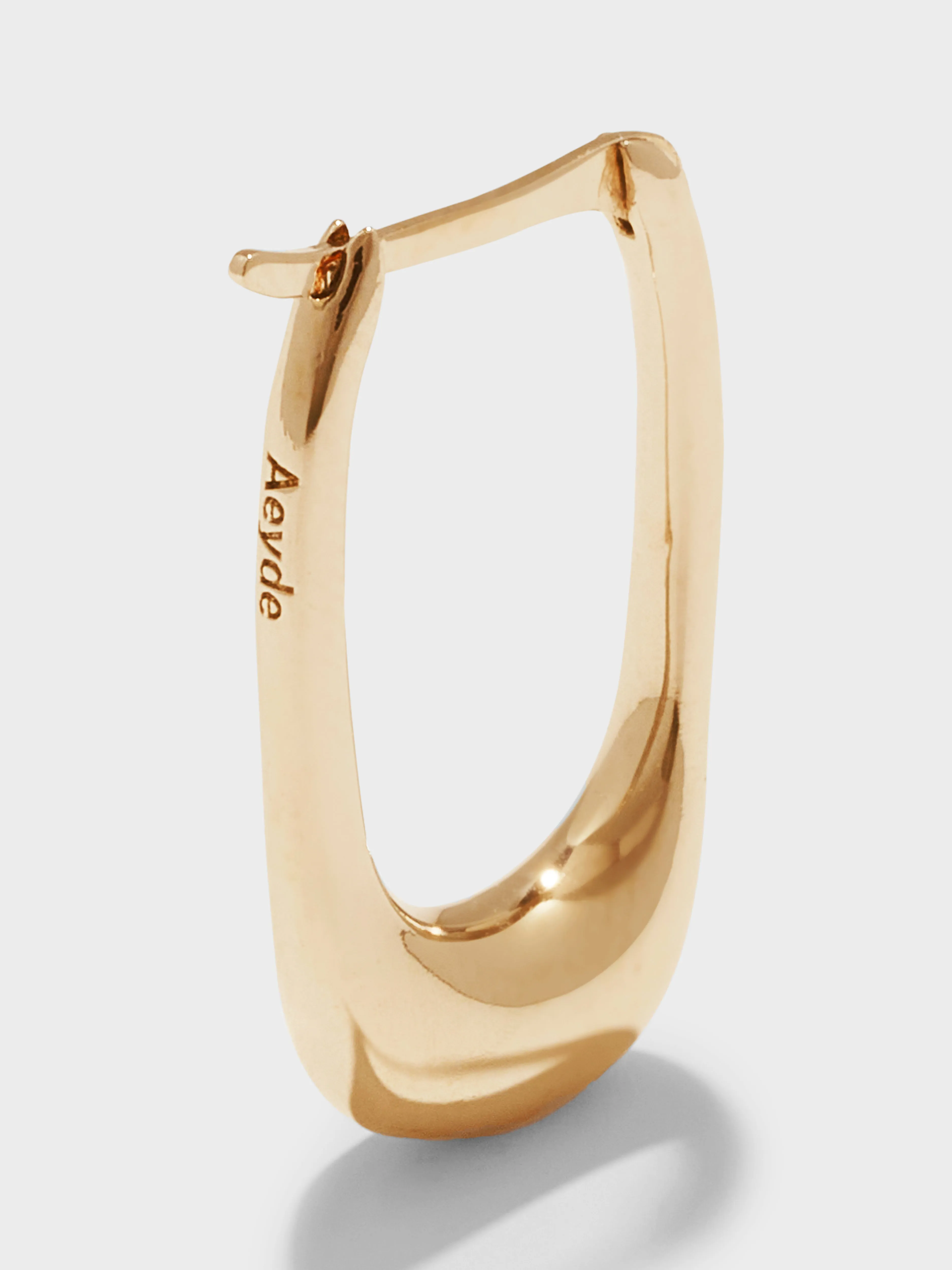 Elton 18kt Gold-Plated Hoop Earrings sold by Aeyde product image thumbnail 3