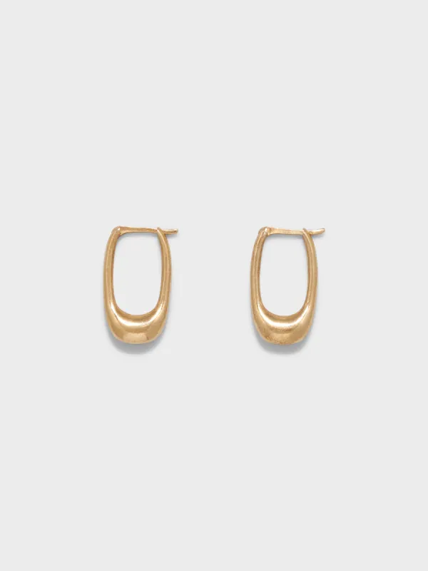 Elton 18kt Gold-Plated Hoop Earrings sold by Aeyde