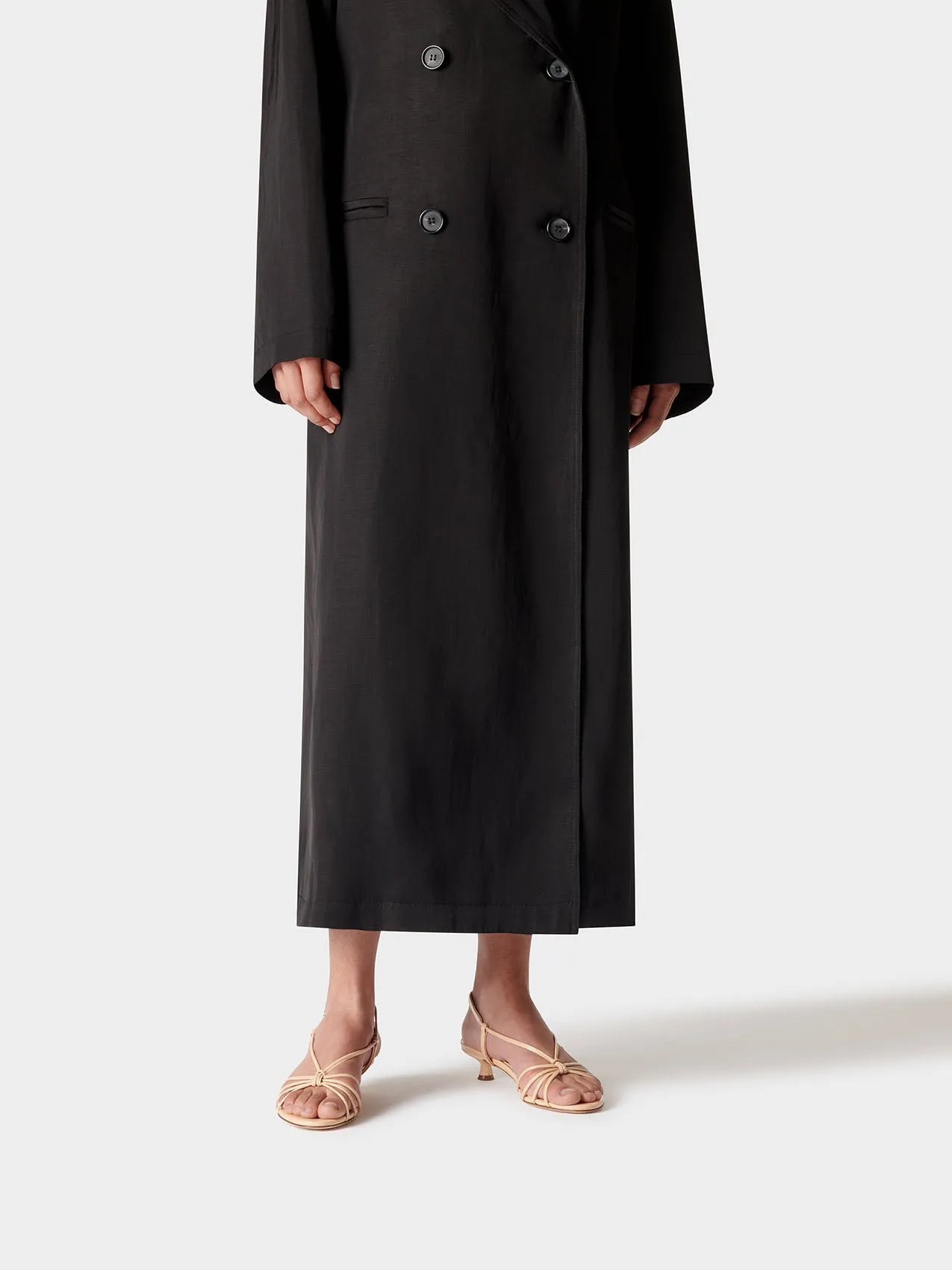 Rhonda Leather Kitten-Heel Sandals sold by Aeyde product image thumbnail 5