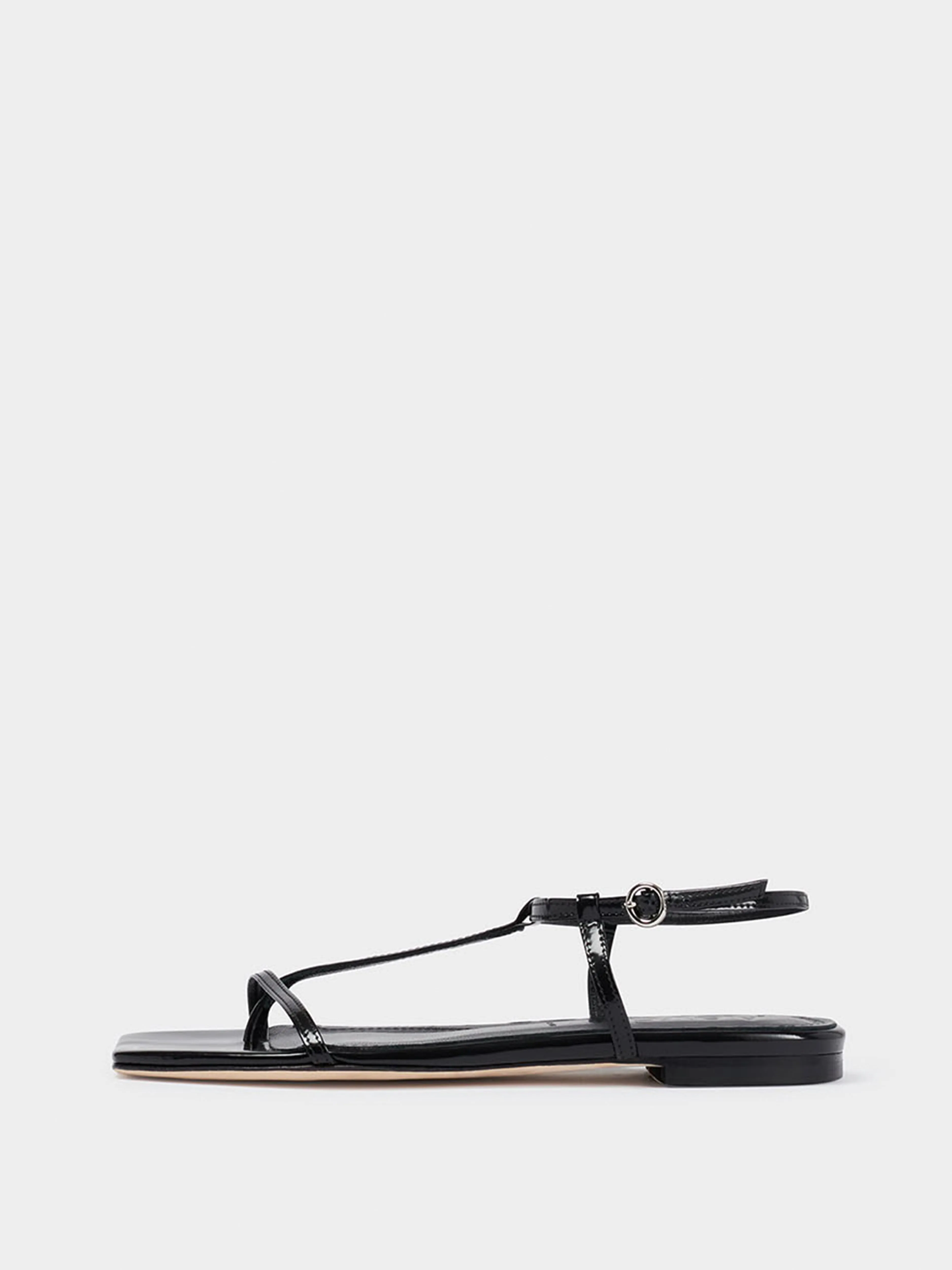 Artis Leather T-Bar Sandals sold by Aeyde