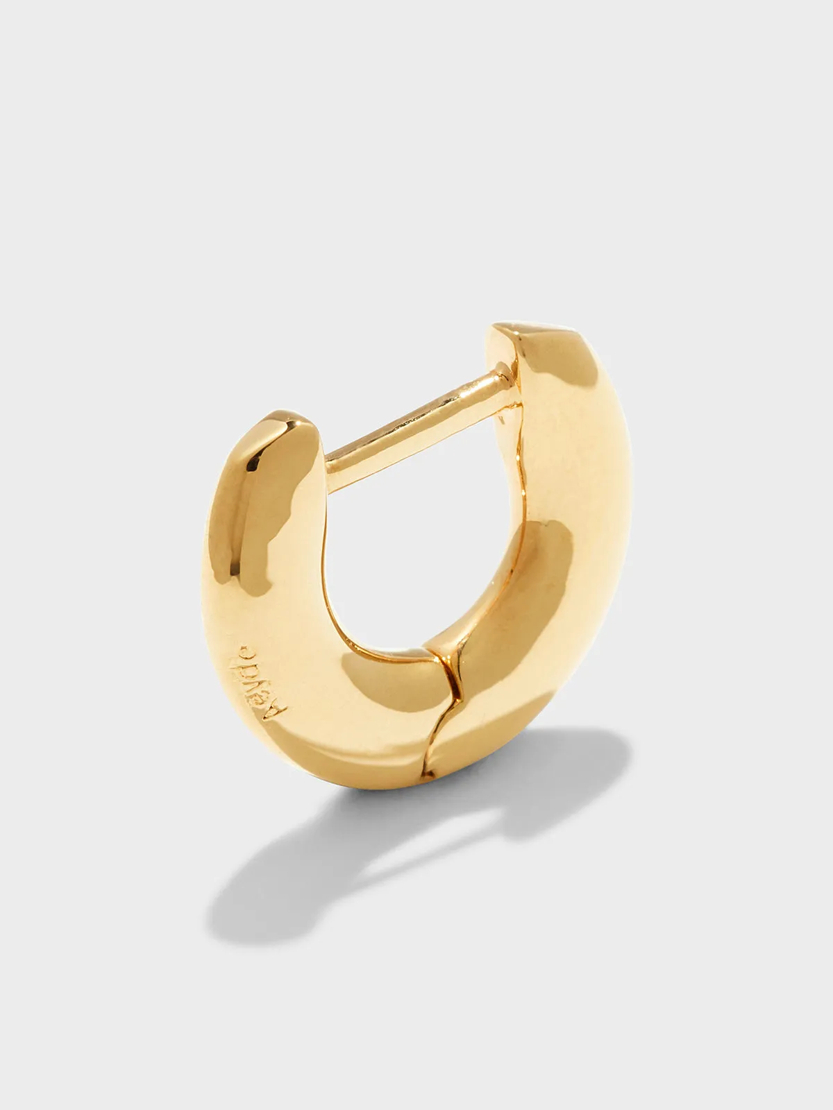 Ada Mini 18kt Gold-Plated Hoop Earrings sold by Aeyde product image thumbnail 3