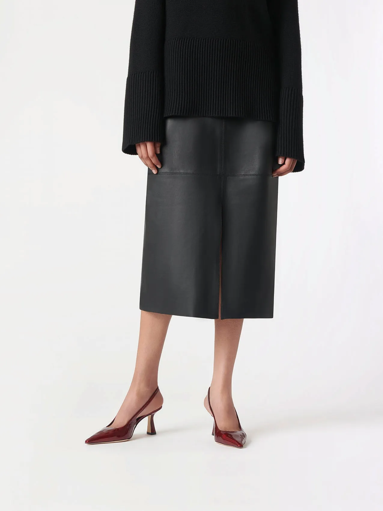 Fernanda Leather Slingback Pumps sold by Aeyde product image thumbnail 5