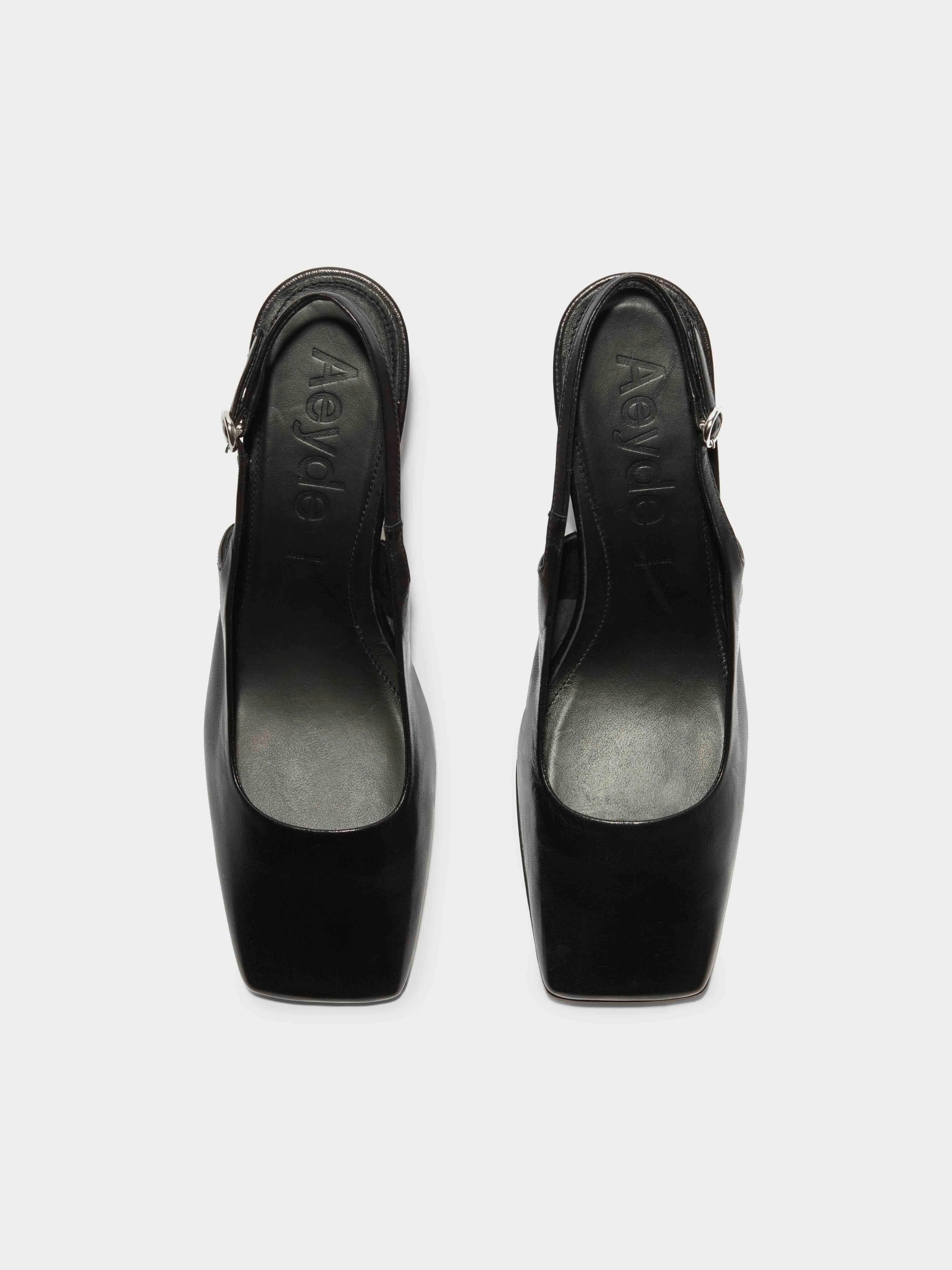 Eliza Leather Slingback Pumps sold by Aeyde product image thumbnail 5