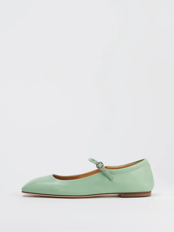 Uma Leather Mary-Jane Flats sold by Aeyde